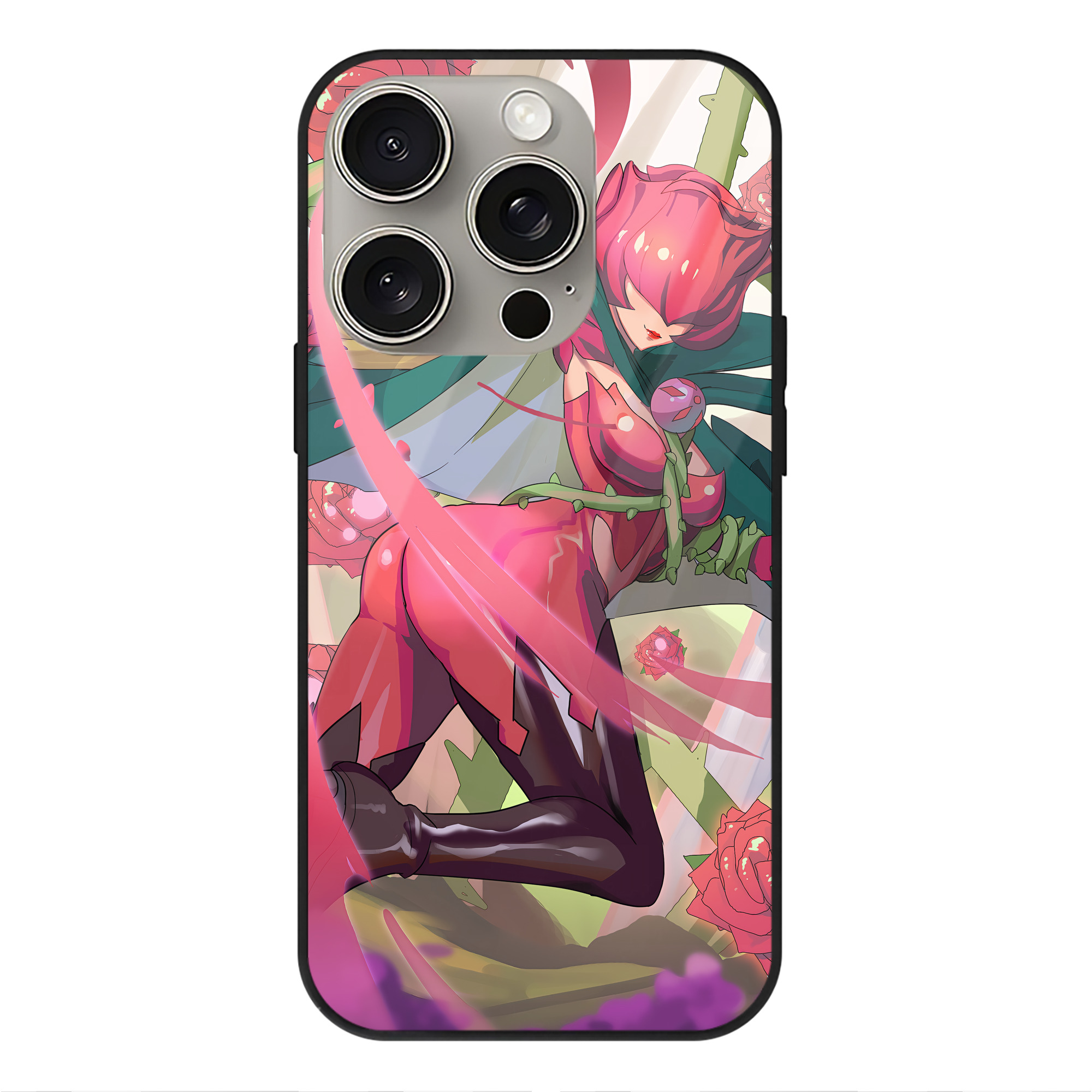 （画像用） Digimon デジタルモンスター/デジモン 【iPhone15Pro対応】スマホケース 耐衝撃＆黄変防止 背面ガラス