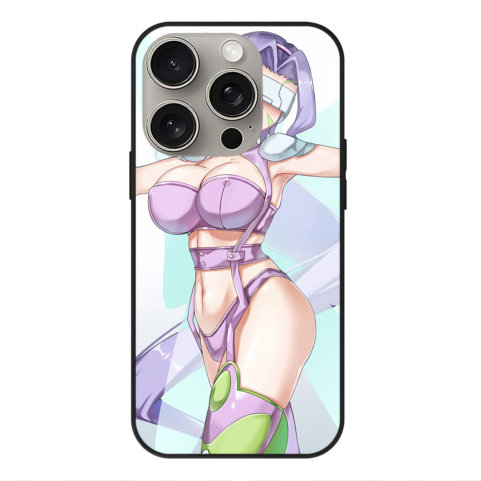 （画像用） Digimon デジタルモンスター/デジモン 【iPhone15Pro対応】スマホケース 耐衝撃＆黄変防止 背面ガラス