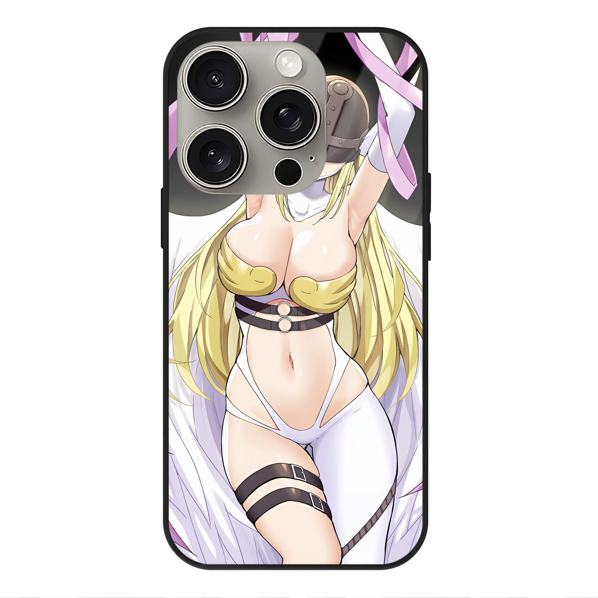 （画像用） Digimon デジタルモンスター/デジモン 【iPhone15Pro対応】スマホケース 耐衝撃＆黄変防止 背面ガラス
