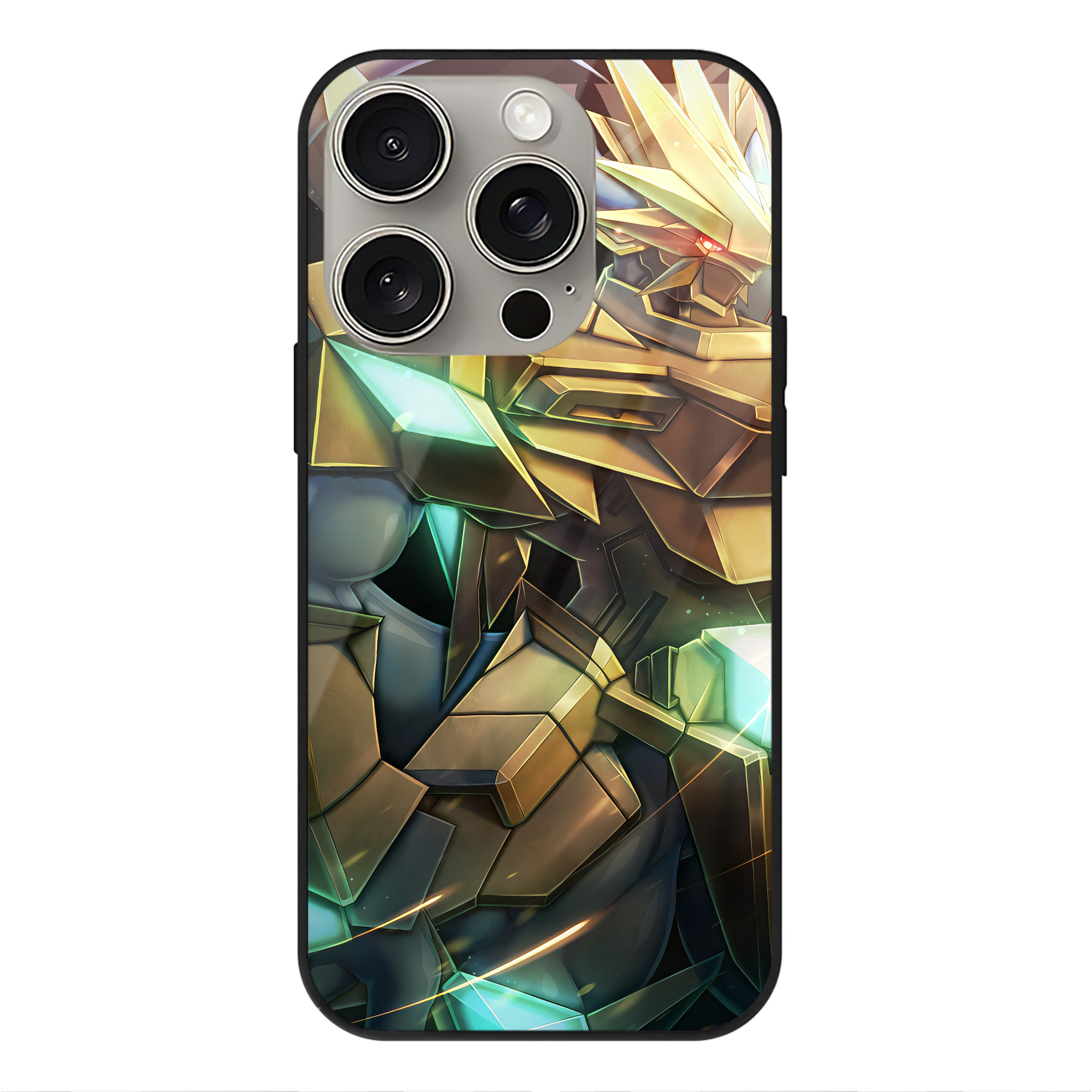 （画像用） Digimon デジタルモンスター/デジモン 【iPhone15Pro対応】スマホケース 耐衝撃＆黄変防止 背面ガラス