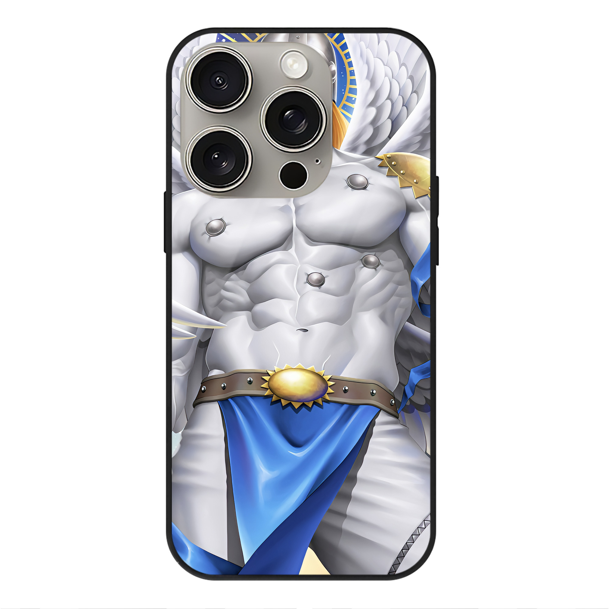（画像用） Digimon デジタルモンスター/デジモン 【iPhone15Pro対応】スマホケース 耐衝撃＆黄変防止 背面ガラス
