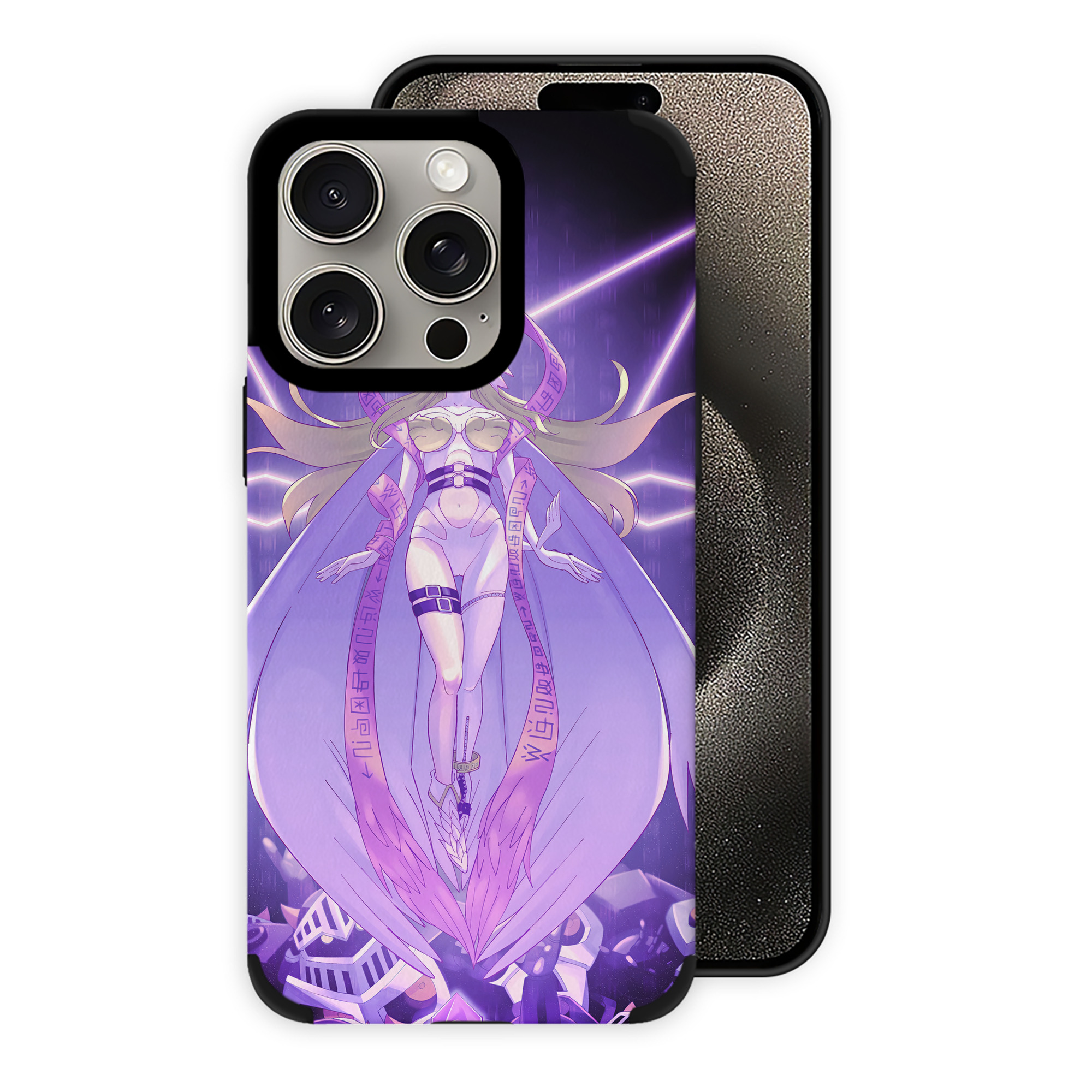 （画像用） Digimon デジタルモンスター/デジモン 【iPhone15ProMax対応】 PUレザー スマホケース 耐衝撃＆黄変防止