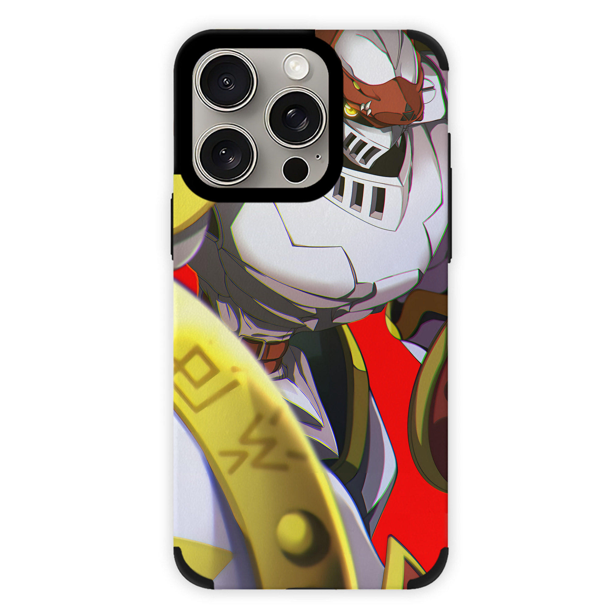 （画像用） Digimon デジタルモンスター/デジモン 【iPhone15ProMax対応】 PUレザー スマホケース 耐衝撃＆黄変防止