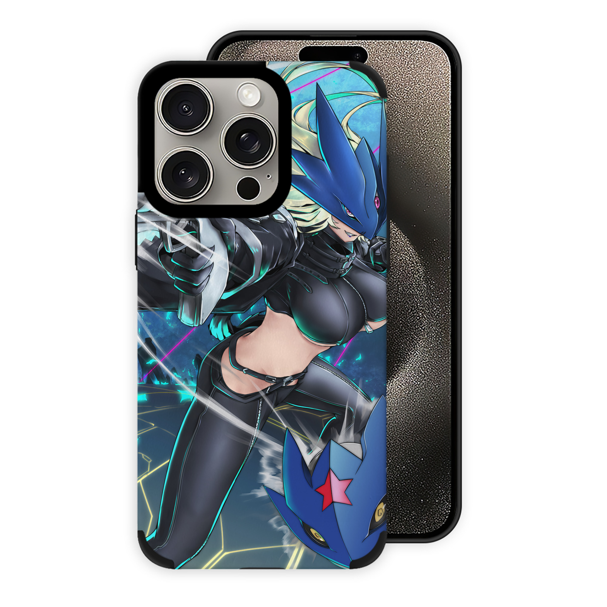 （画像用） Digimon デジタルモンスター/デジモン 【iPhone15ProMax対応】 PUレザー スマホケース 耐衝撃＆黄変防止