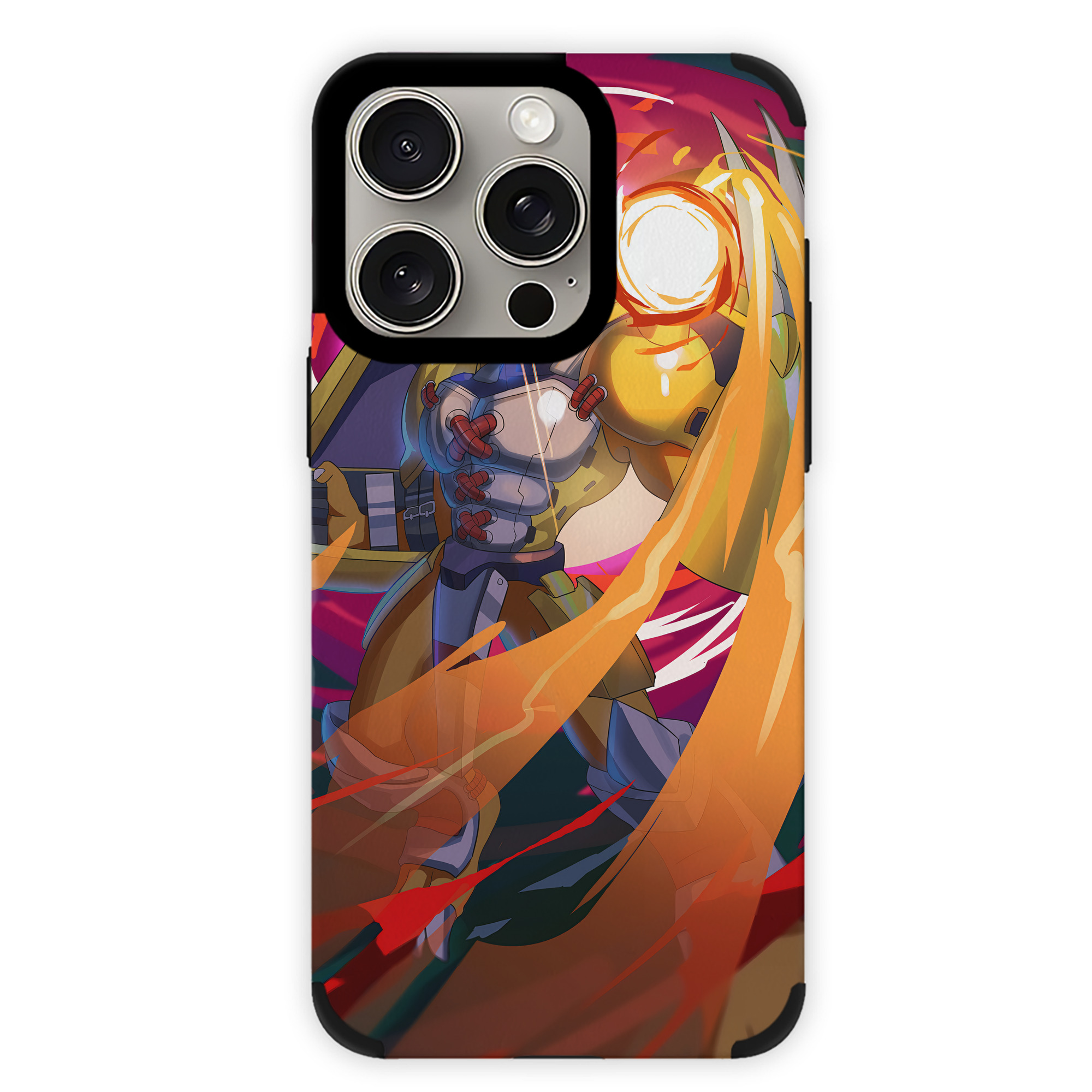 （画像用） Digimon デジタルモンスター/デジモン 【iPhone15ProMax対応】 PUレザー スマホケース 耐衝撃＆黄変防止