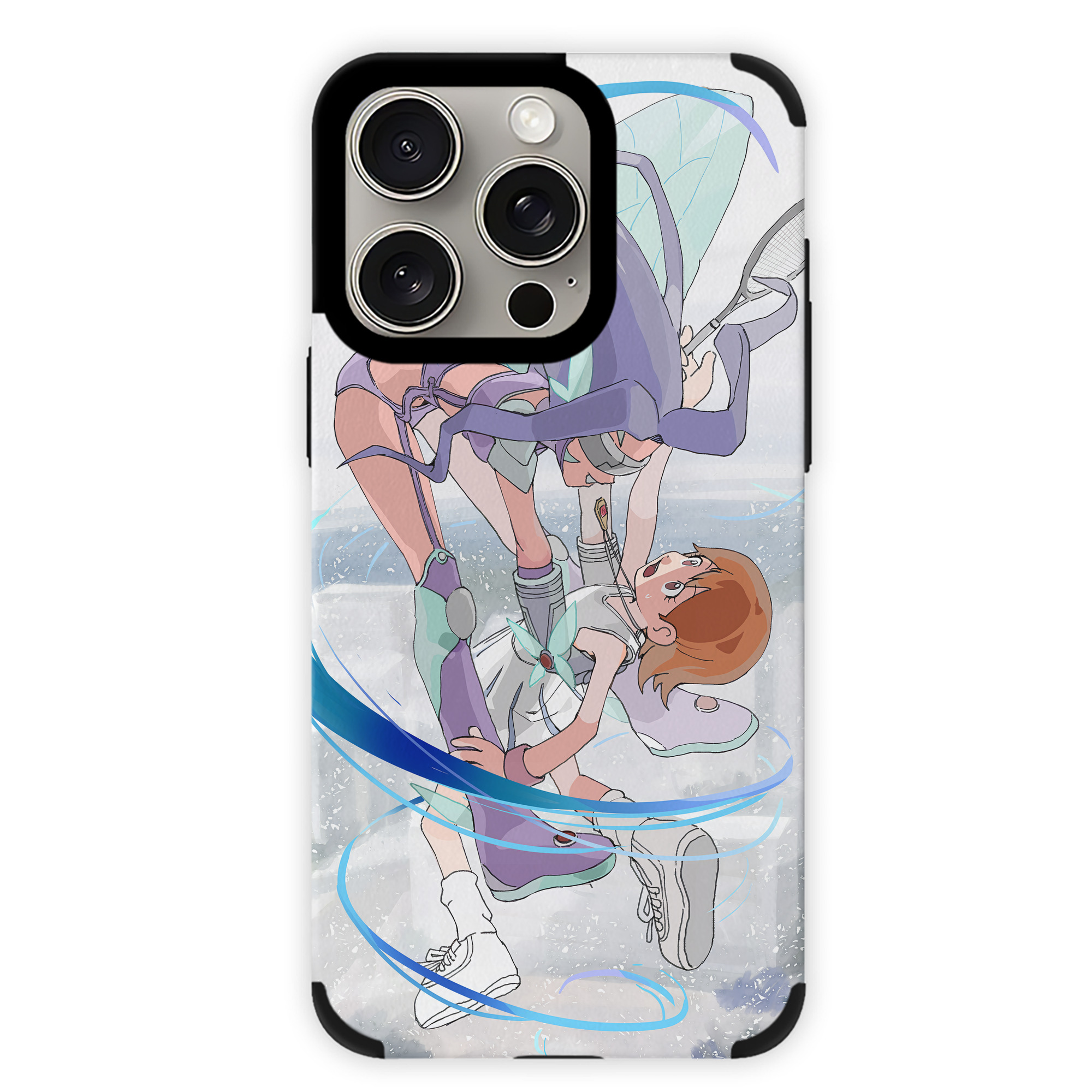 （画像用） Digimon デジタルモンスター/デジモン 【iPhone15ProMax対応】 PUレザー スマホケース 耐衝撃＆黄変防止