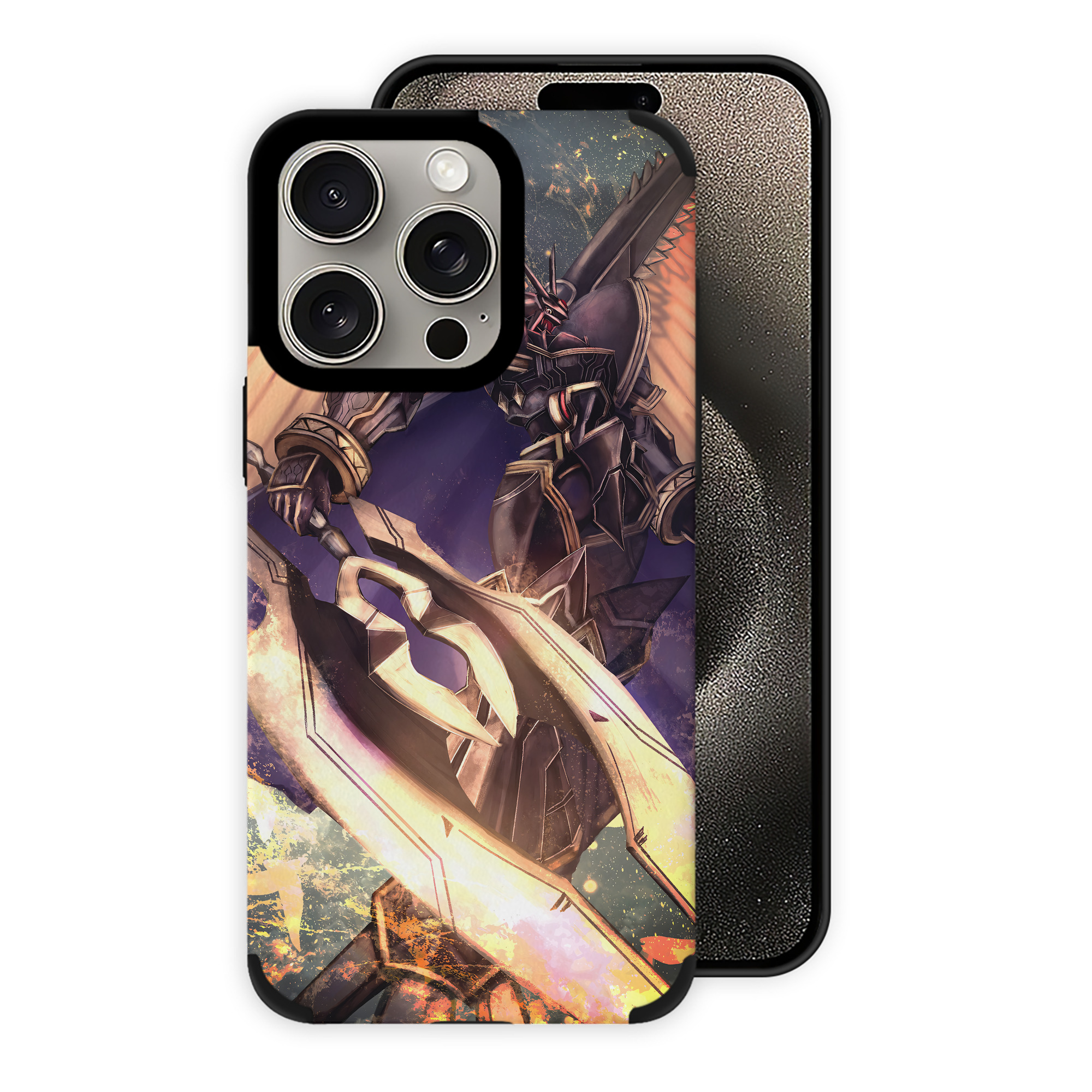 （画像用） Digimon デジタルモンスター/デジモン 【iPhone15ProMax対応】 PUレザー スマホケース 耐衝撃＆黄変防止