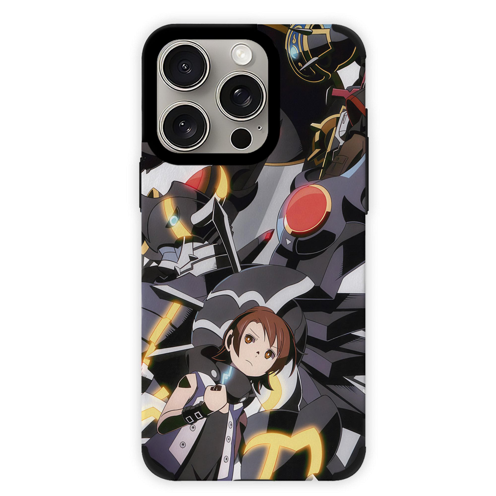 （画像用） Digimon デジタルモンスター/デジモン 【iPhone15ProMax対応】 PUレザー スマホケース 耐衝撃＆黄変防止