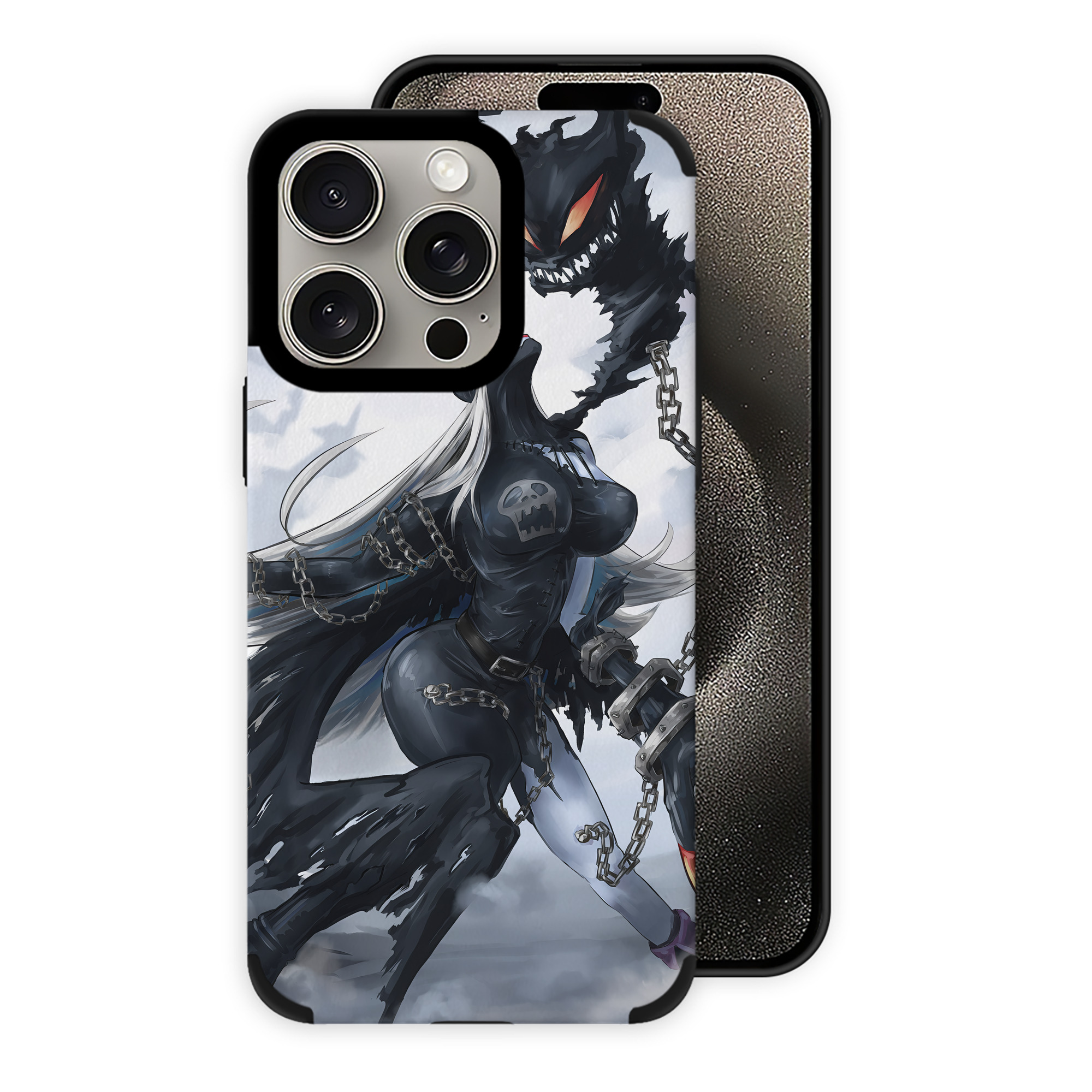 （画像用） Digimon デジタルモンスター/デジモン 【iPhone15ProMax対応】 PUレザー スマホケース 耐衝撃＆黄変防止