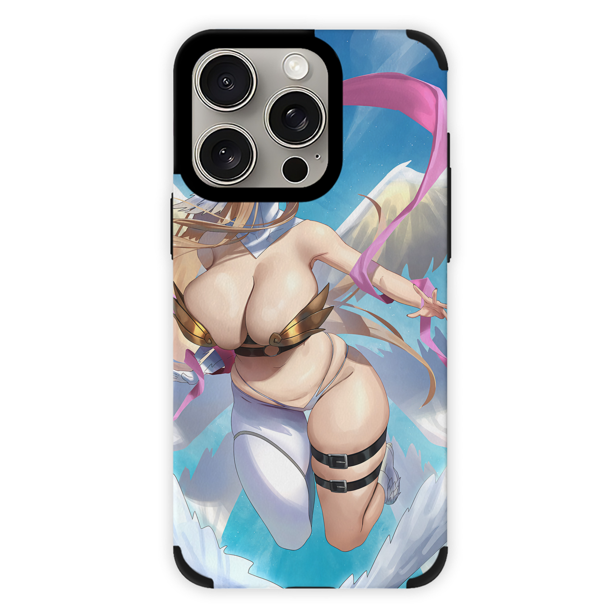 （画像用） Digimon デジタルモンスター/デジモン 【iPhone15ProMax対応】 PUレザー スマホケース 耐衝撃＆黄変防止