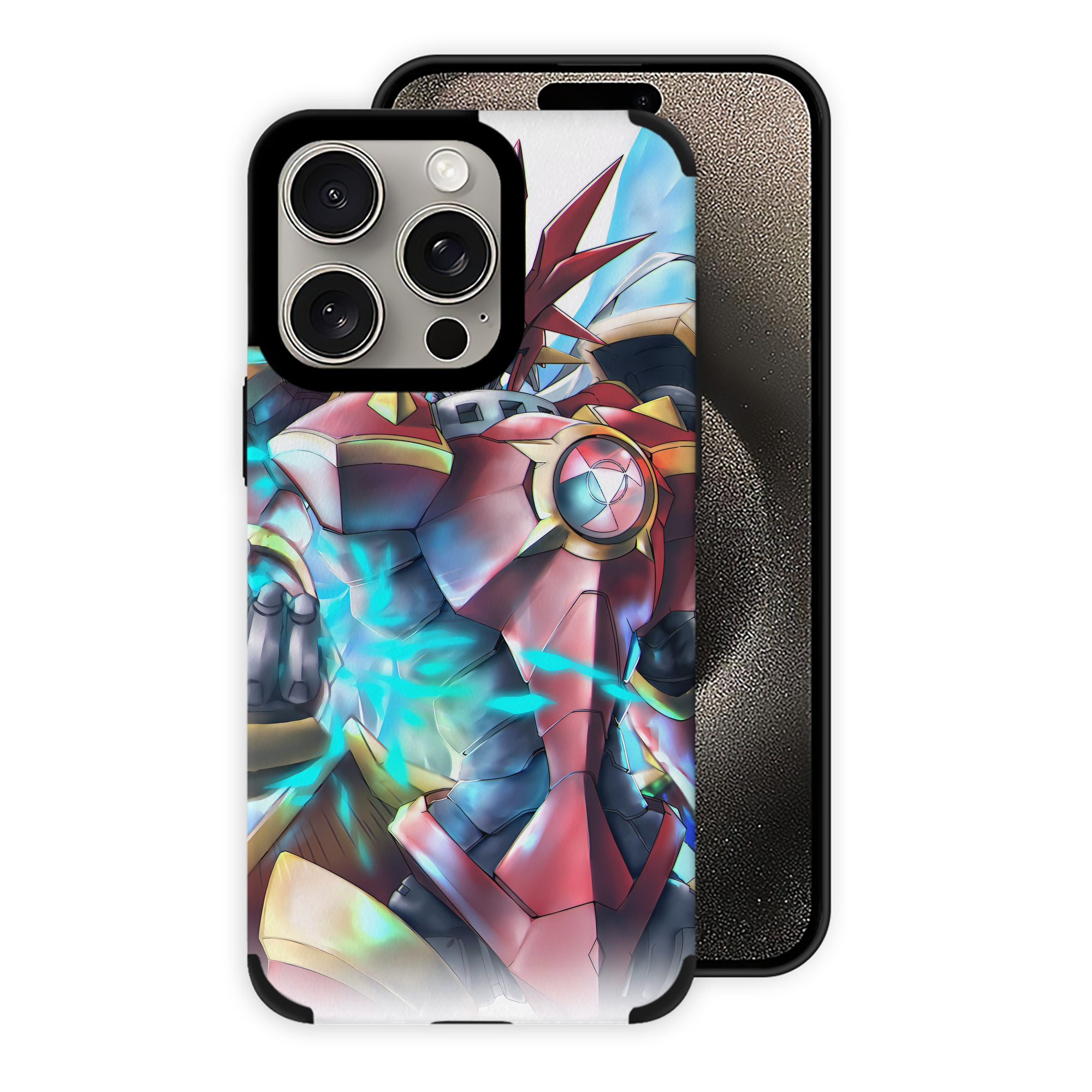 （画像用） Digimon デジタルモンスター/デジモン 【iPhone15ProMax対応】 PUレザー スマホケース 耐衝撃＆黄変防止