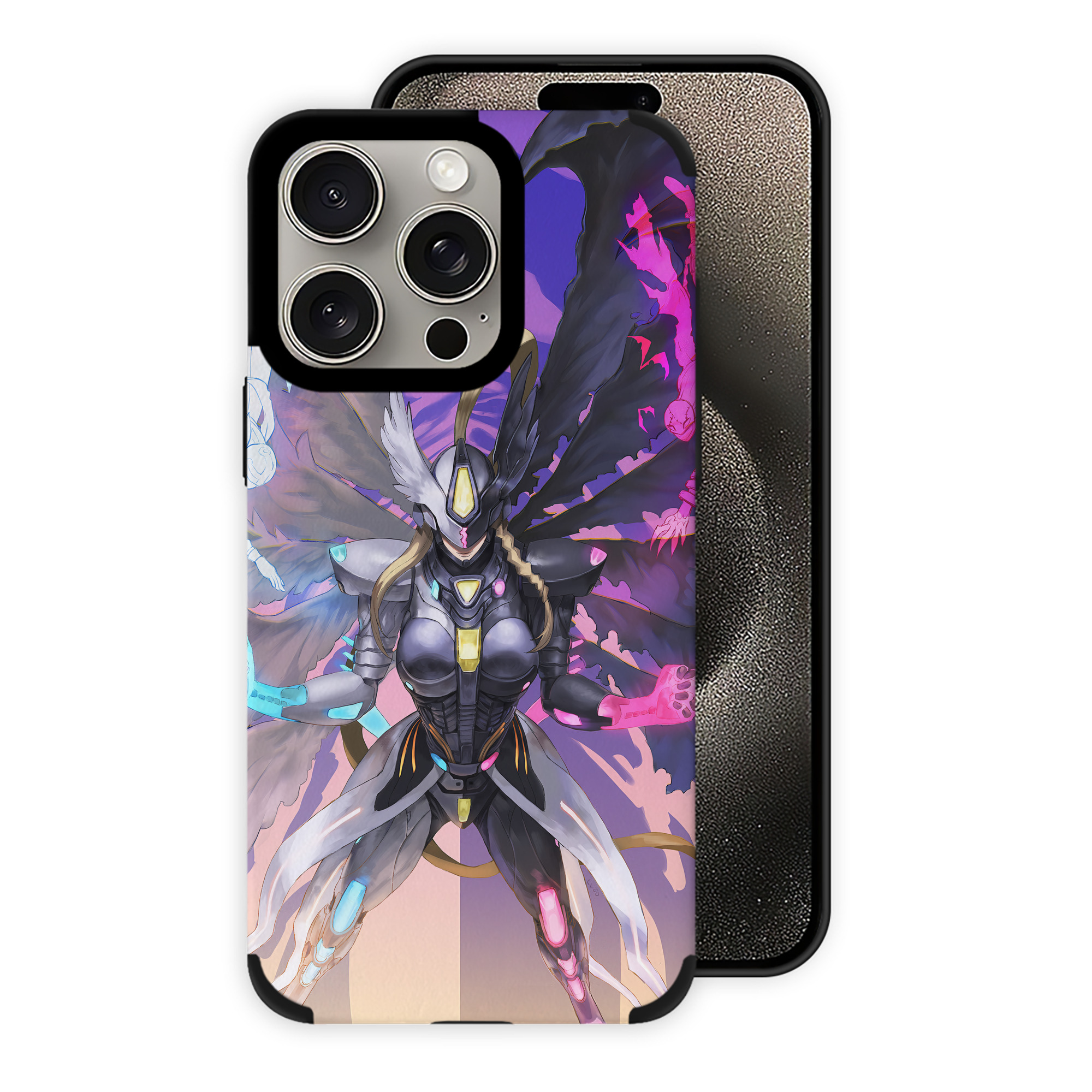（画像用） Digimon デジタルモンスター/デジモン 【iPhone15ProMax対応】 PUレザー スマホケース 耐衝撃＆黄変防止
