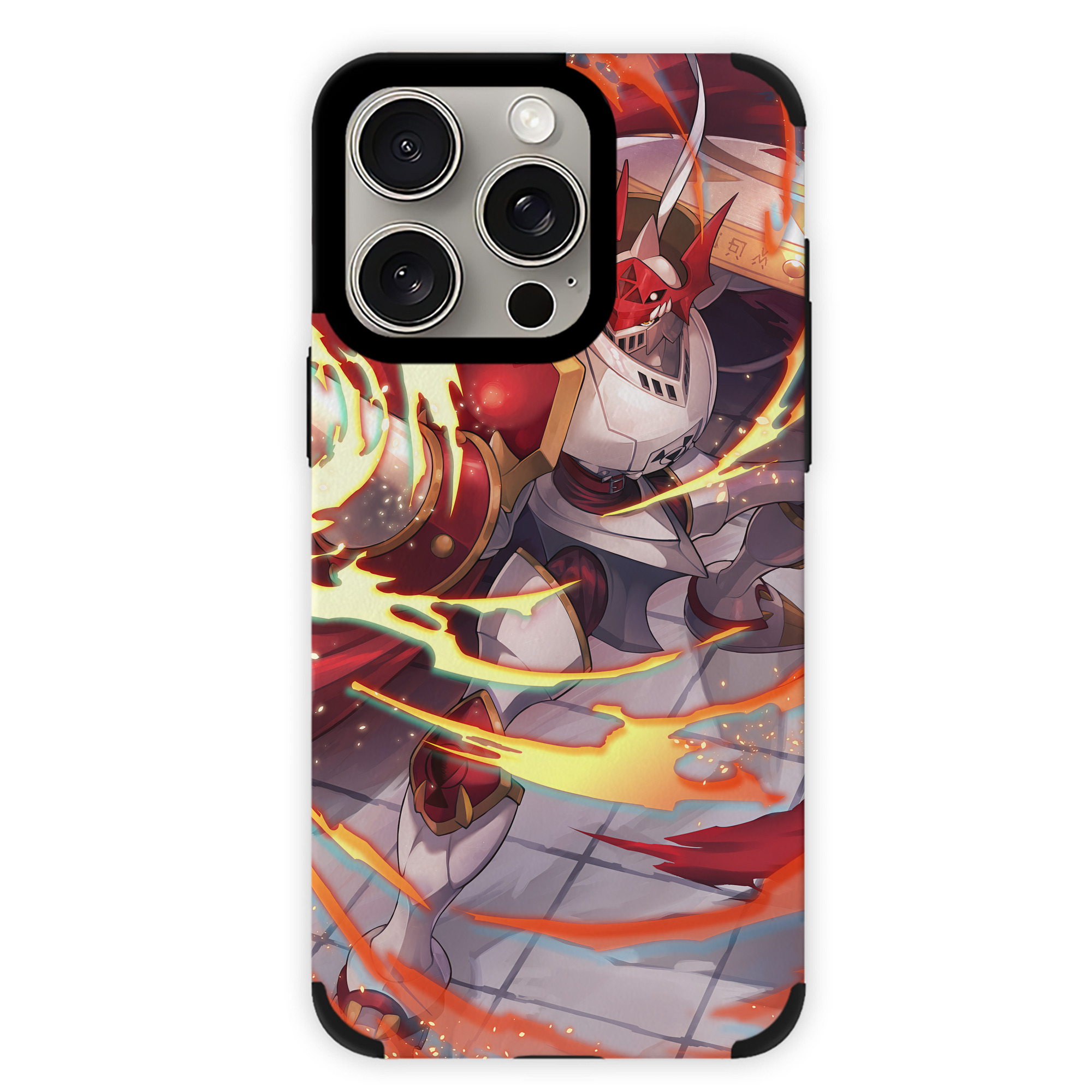 （画像用） Digimon デジタルモンスター/デジモン 【iPhone15ProMax対応】 PUレザー スマホケース 耐衝撃＆黄変防止