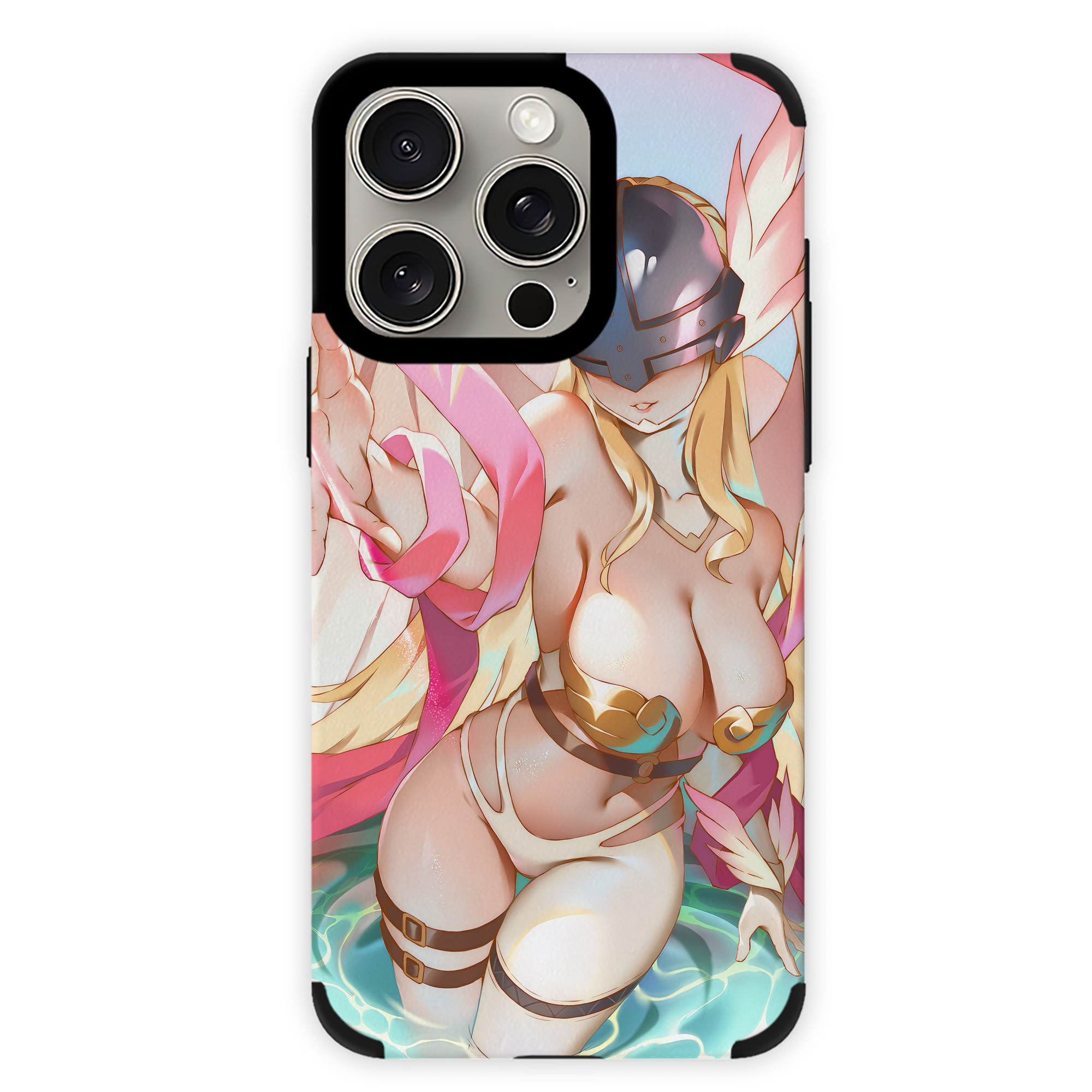 （画像用） Digimon デジタルモンスター/デジモン 【iPhone15ProMax対応】 PUレザー スマホケース 耐衝撃＆黄変防止