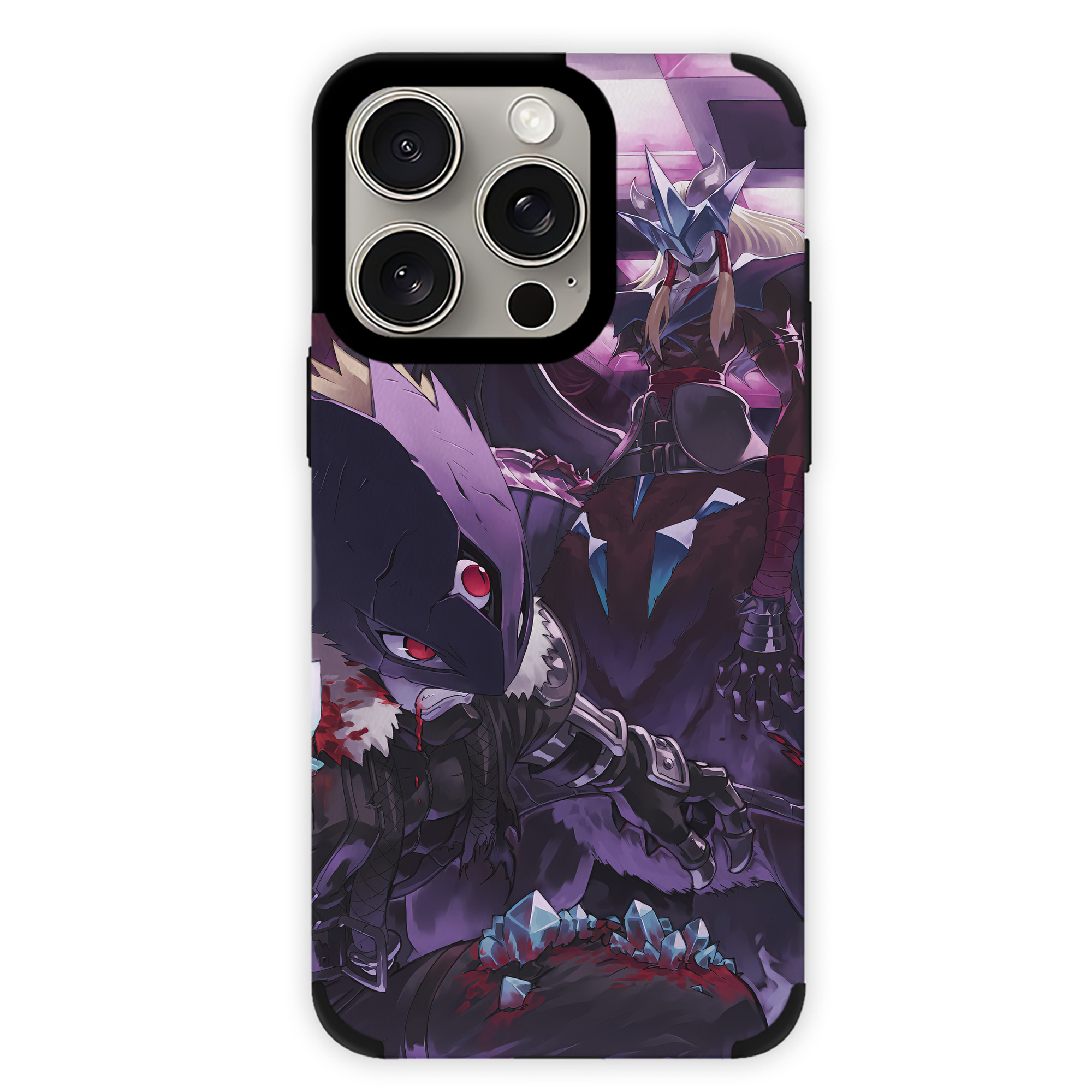 （画像用） Digimon デジタルモンスター/デジモン 【iPhone15ProMax対応】 PUレザー スマホケース 耐衝撃＆黄変防止