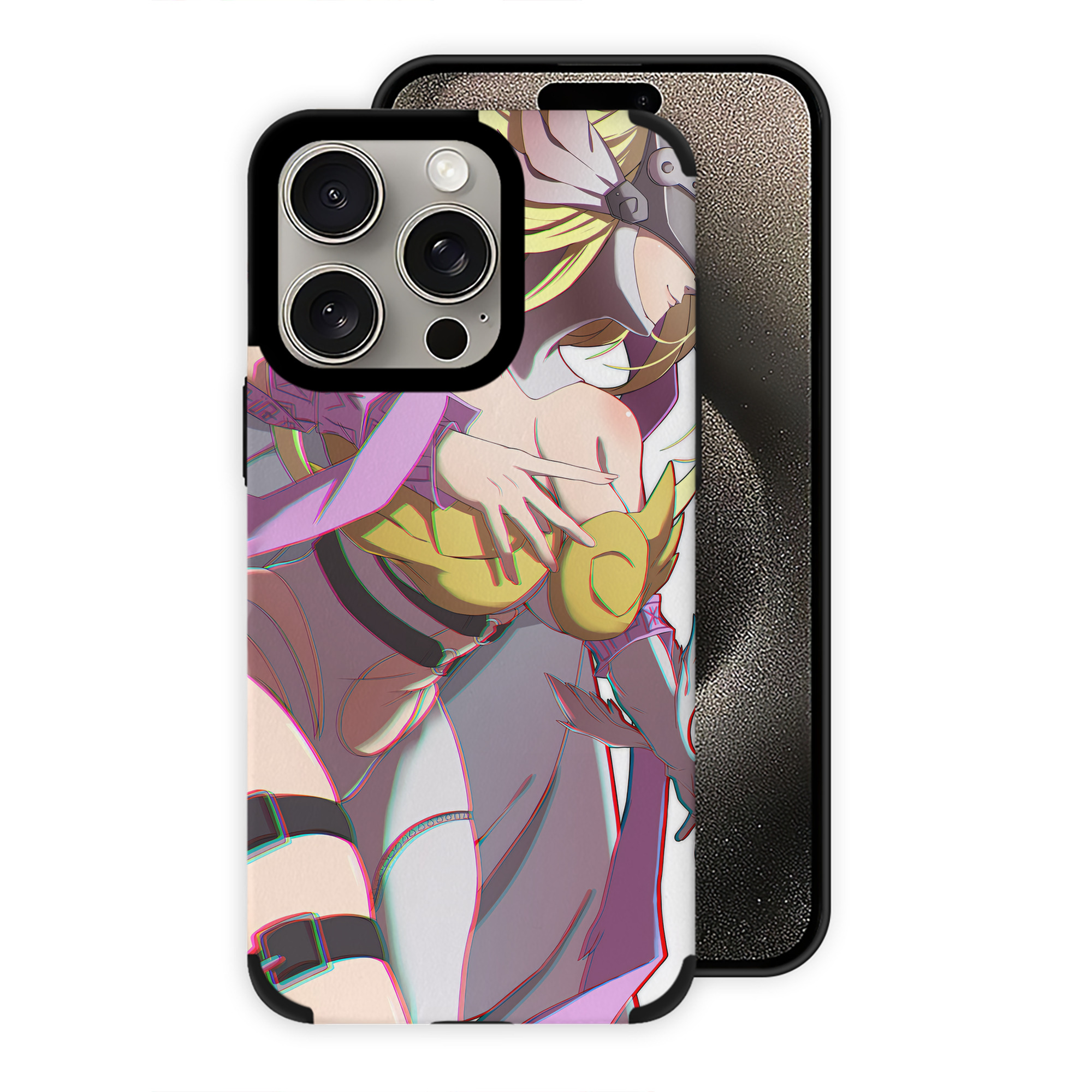 （画像用） Digimon デジタルモンスター/デジモン 【iPhone15ProMax対応】 PUレザー スマホケース 耐衝撃＆黄変防止