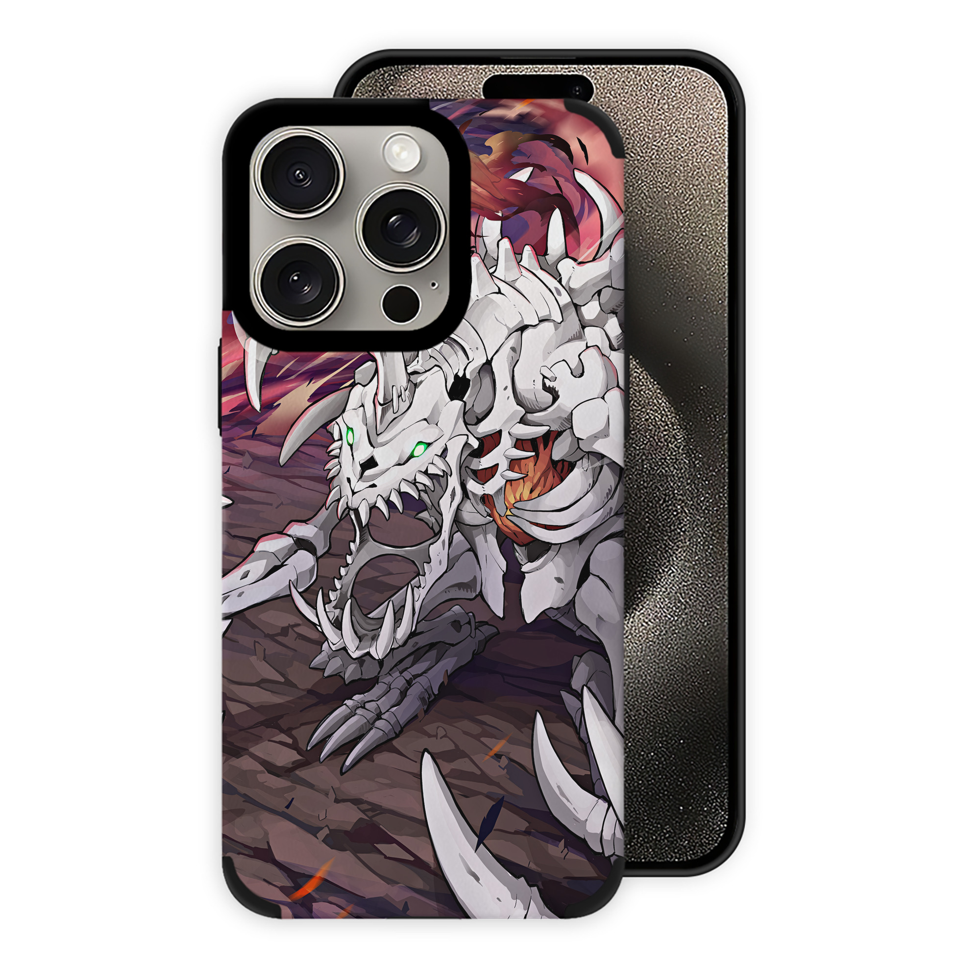 （画像用） Digimon デジタルモンスター/デジモン 【iPhone15ProMax対応】 PUレザー スマホケース 耐衝撃＆黄変防止