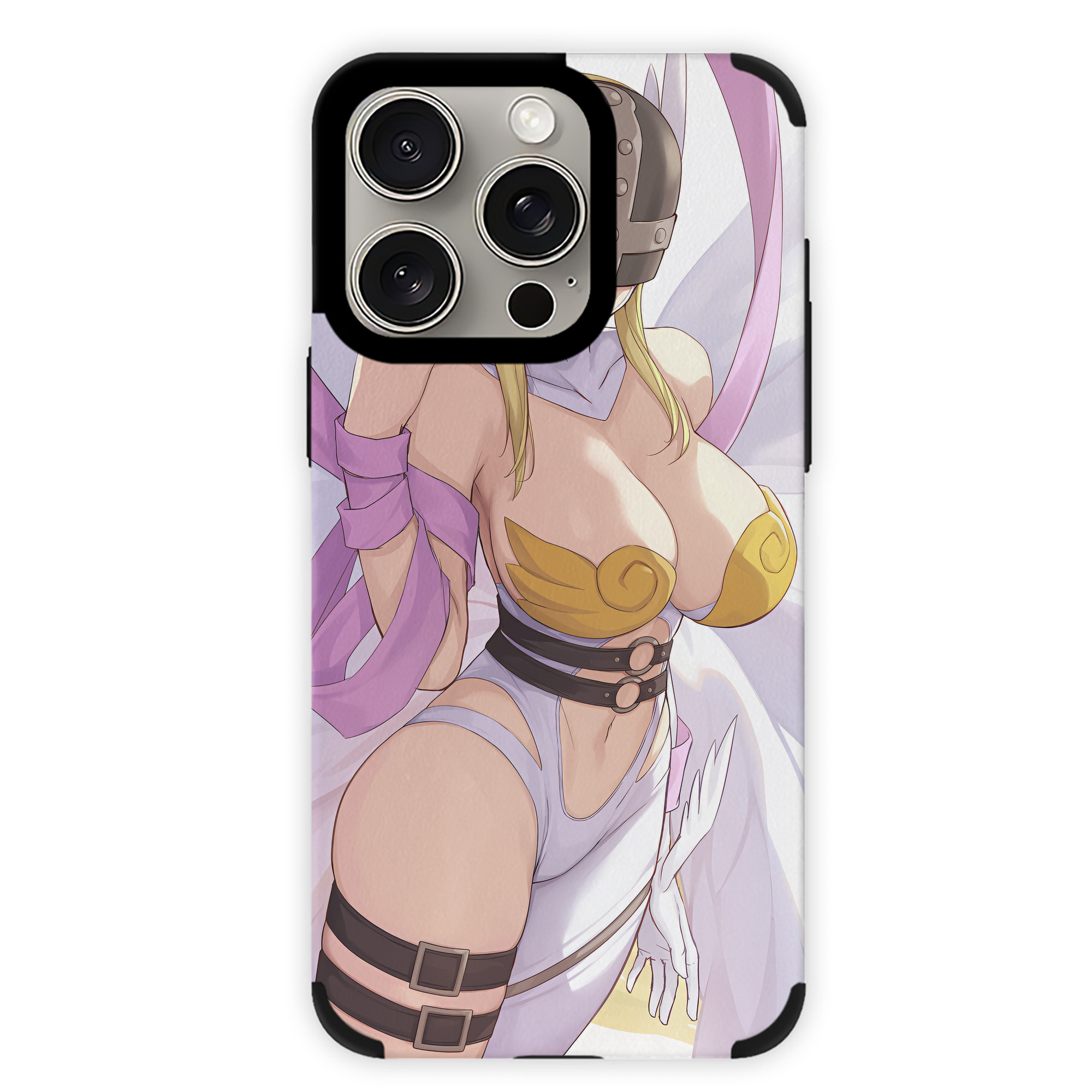 （画像用） Digimon デジタルモンスター/デジモン 【iPhone15ProMax対応】 PUレザー スマホケース 耐衝撃＆黄変防止