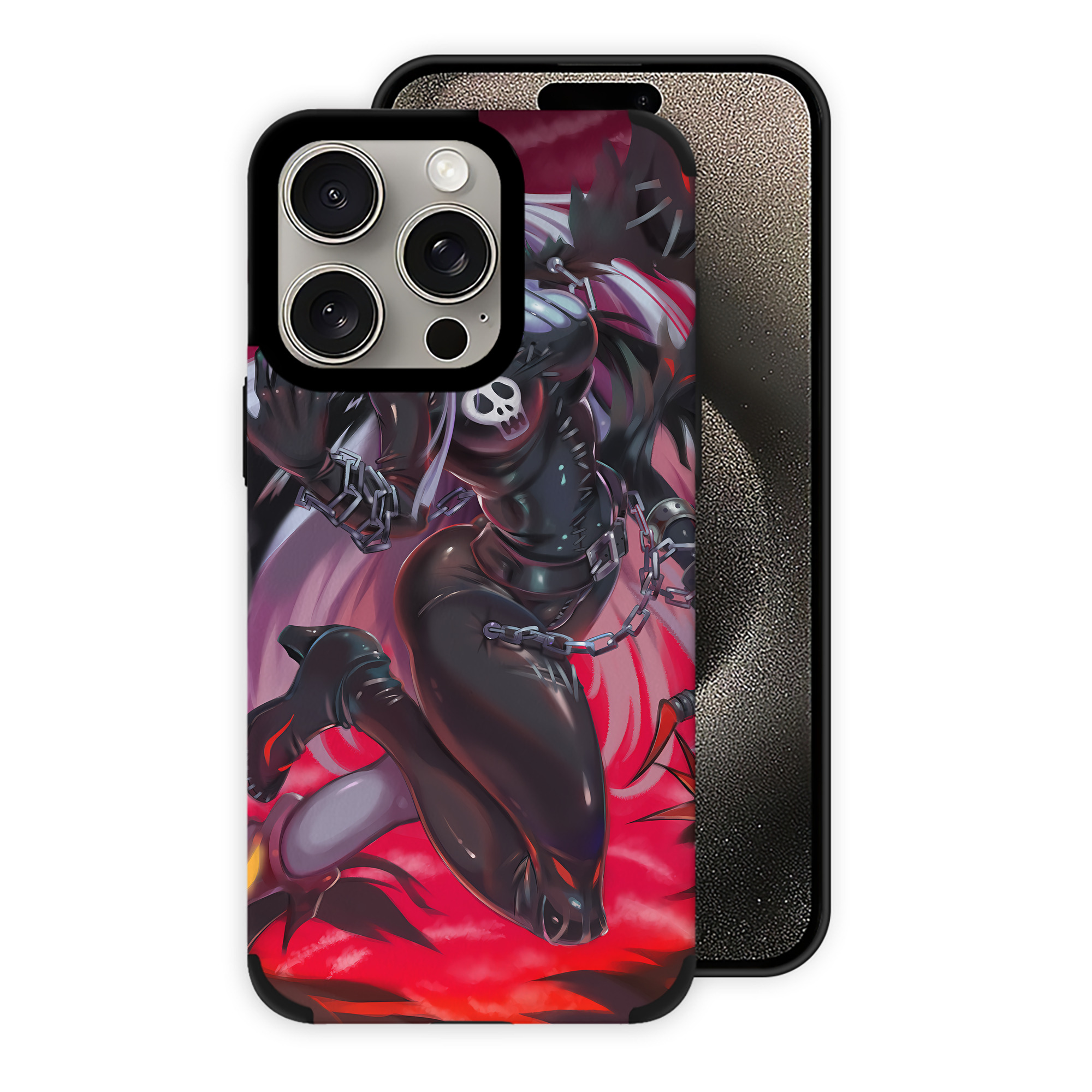 （画像用） Digimon デジタルモンスター/デジモン 【iPhone15ProMax対応】 PUレザー スマホケース 耐衝撃＆黄変防止
