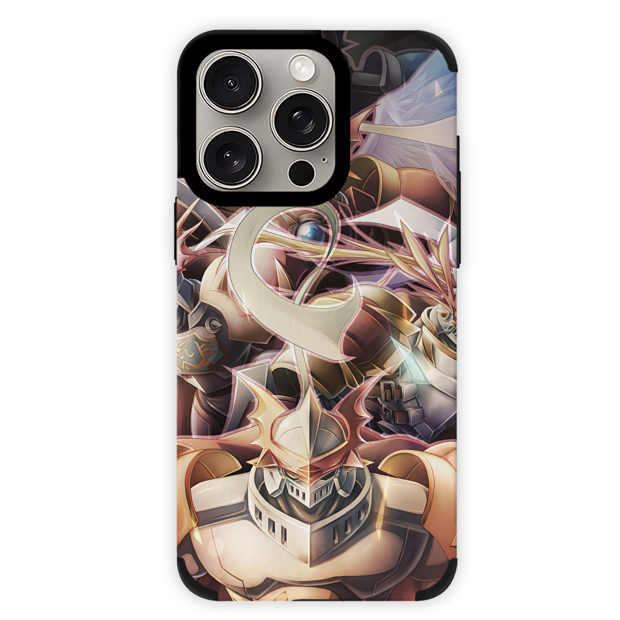 （画像用） Digimon デジタルモンスター/デジモン 【iPhone15ProMax対応】 PUレザー スマホケース 耐衝撃＆黄変防止