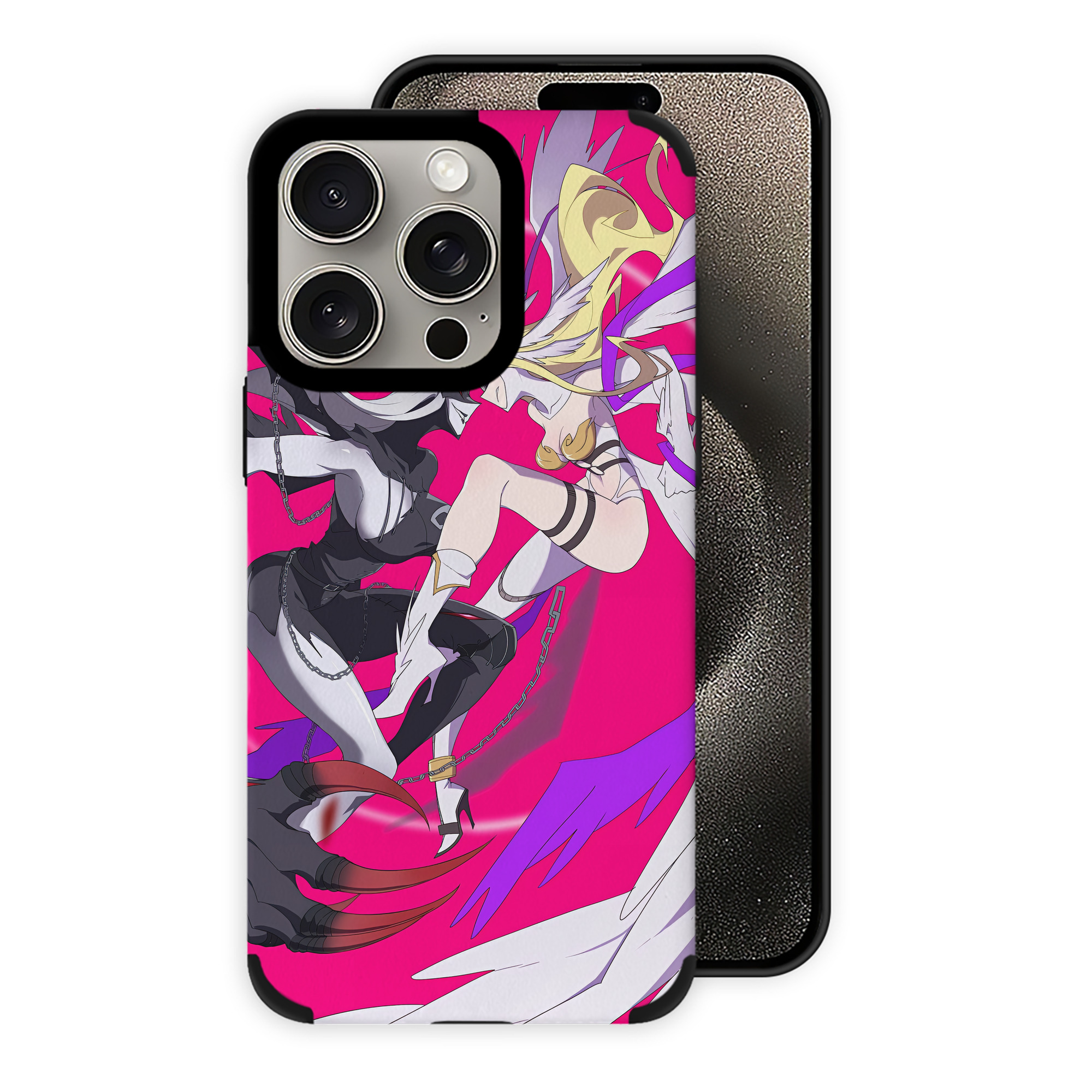 （画像用） Digimon デジタルモンスター/デジモン 【iPhone15ProMax対応】 PUレザー スマホケース 耐衝撃＆黄変防止