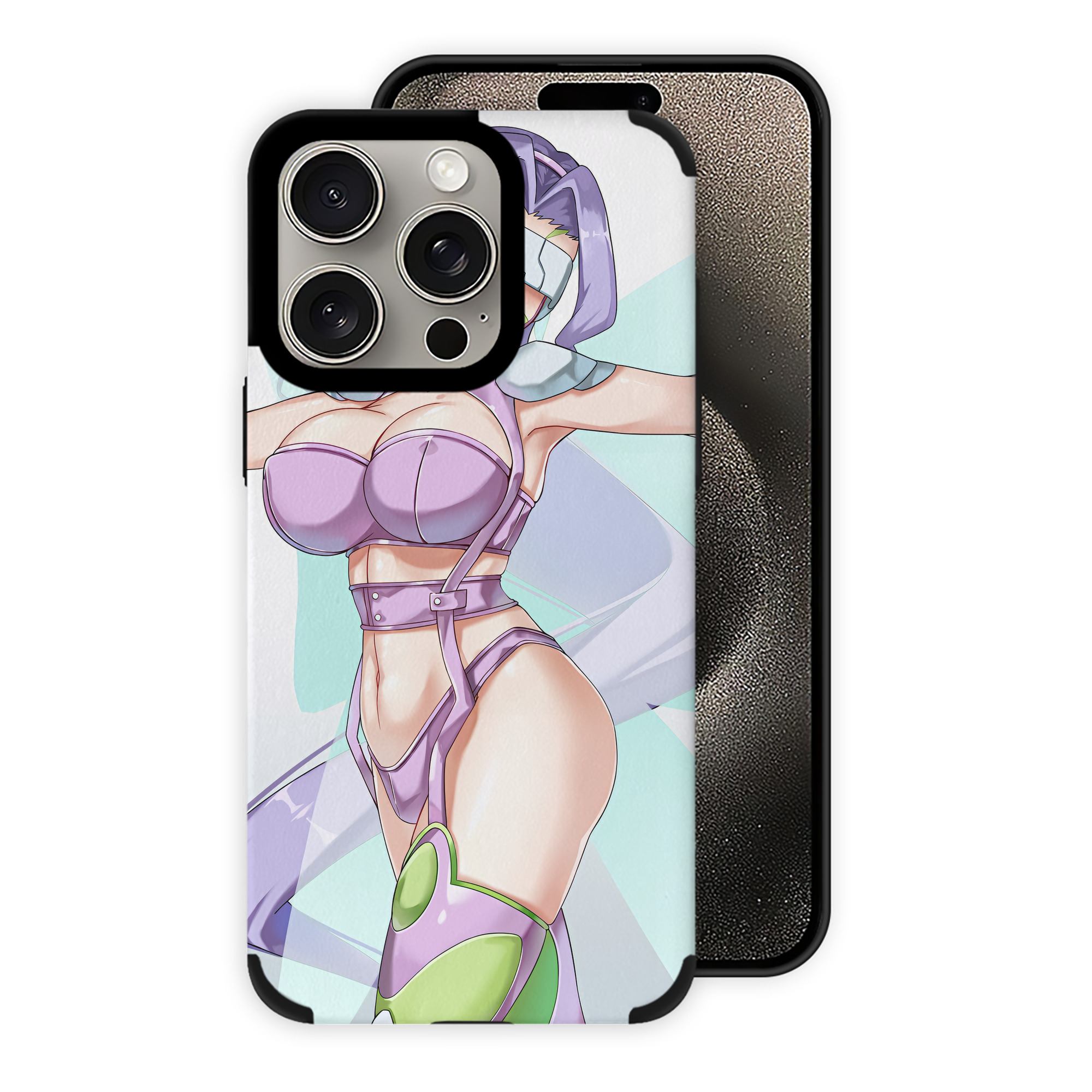 （画像用） Digimon デジタルモンスター/デジモン 【iPhone15ProMax対応】 PUレザー スマホケース 耐衝撃＆黄変防止