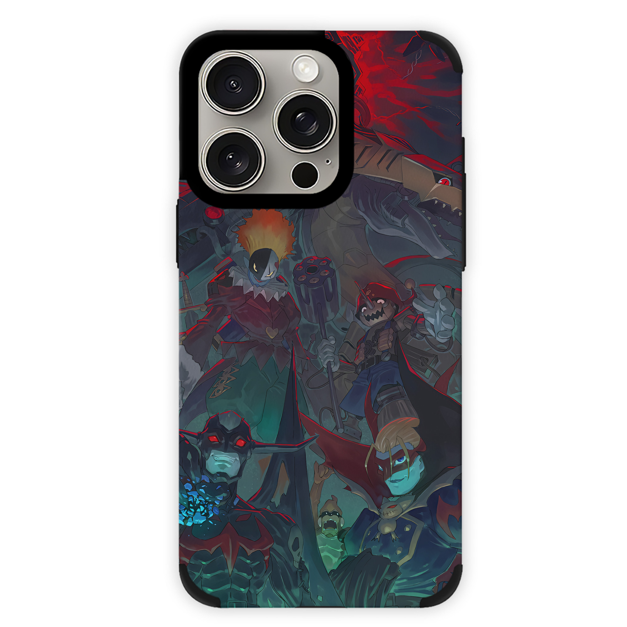 （画像用） Digimon デジタルモンスター/デジモン 【iPhone15ProMax対応】 PUレザー スマホケース 耐衝撃＆黄変防止
