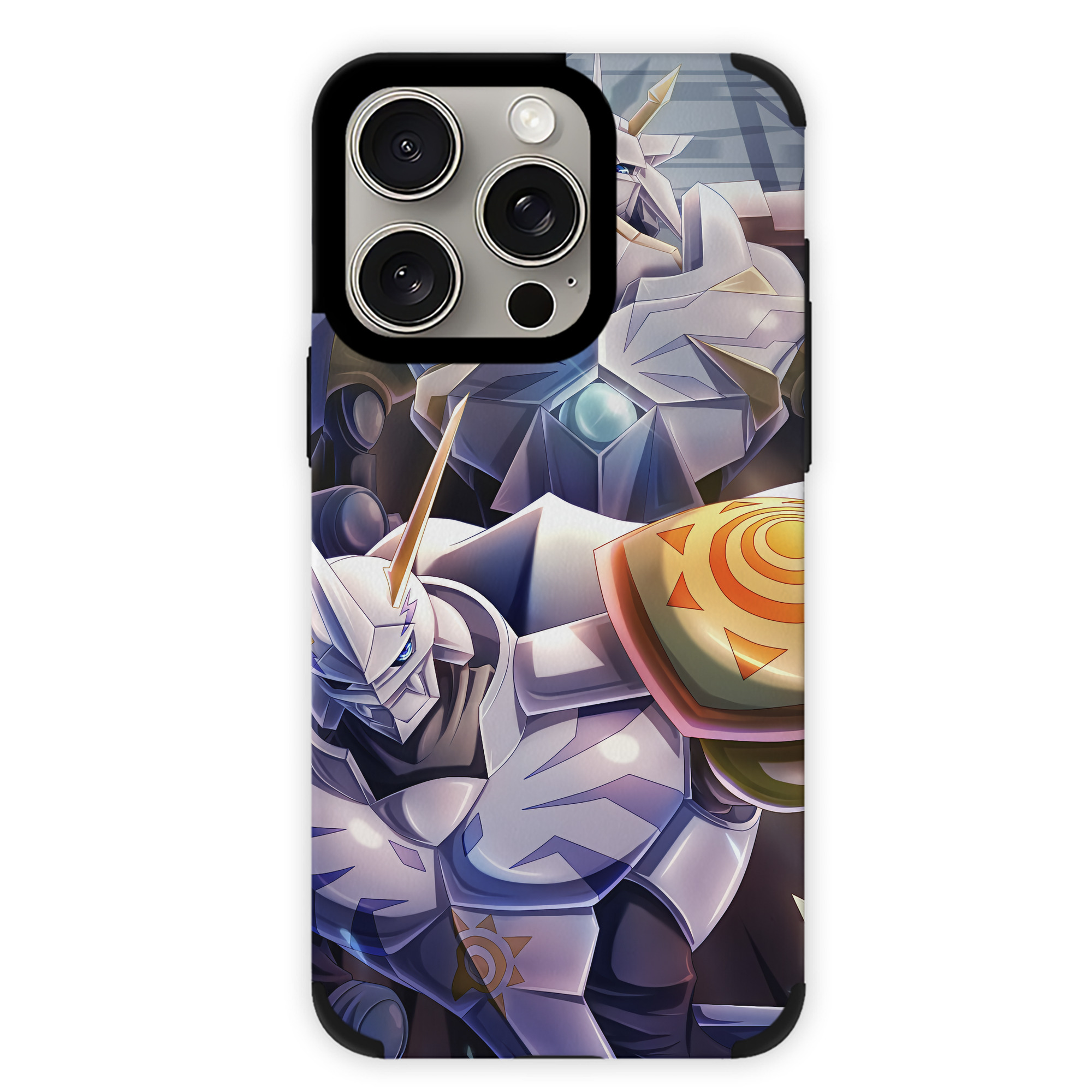 （画像用） Digimon デジタルモンスター/デジモン 【iPhone15ProMax対応】 PUレザー スマホケース 耐衝撃＆黄変防止