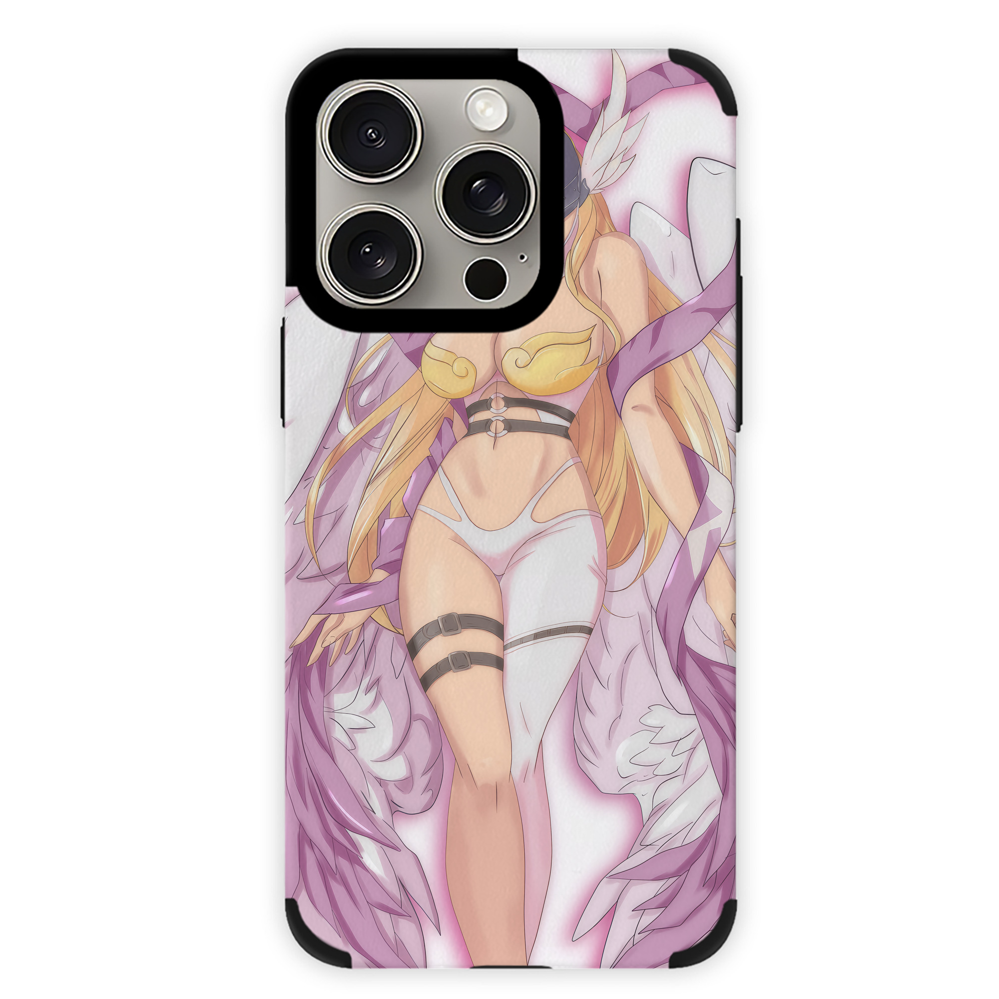 （画像用） Digimon デジタルモンスター/デジモン 【iPhone15ProMax対応】 PUレザー スマホケース 耐衝撃＆黄変防止