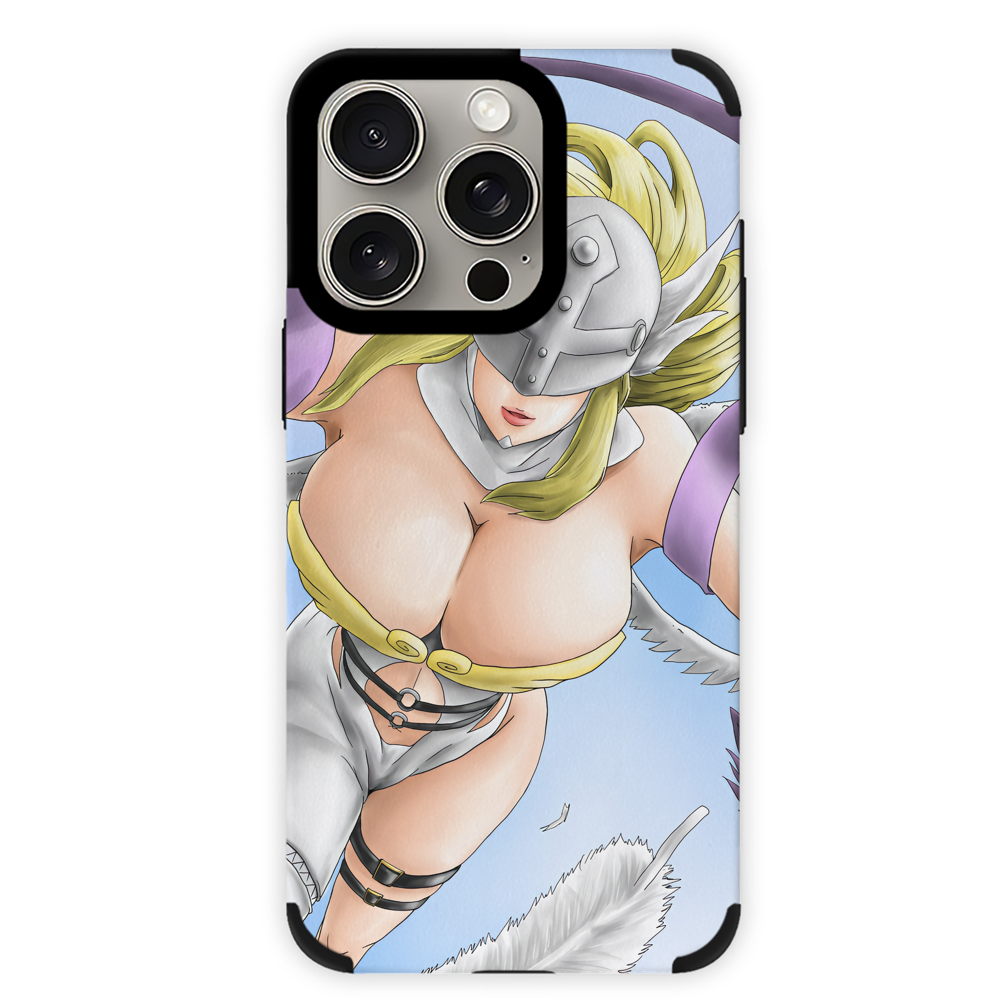 （画像用） Digimon デジタルモンスター/デジモン 【iPhone15ProMax対応】 PUレザー スマホケース 耐衝撃＆黄変防止
