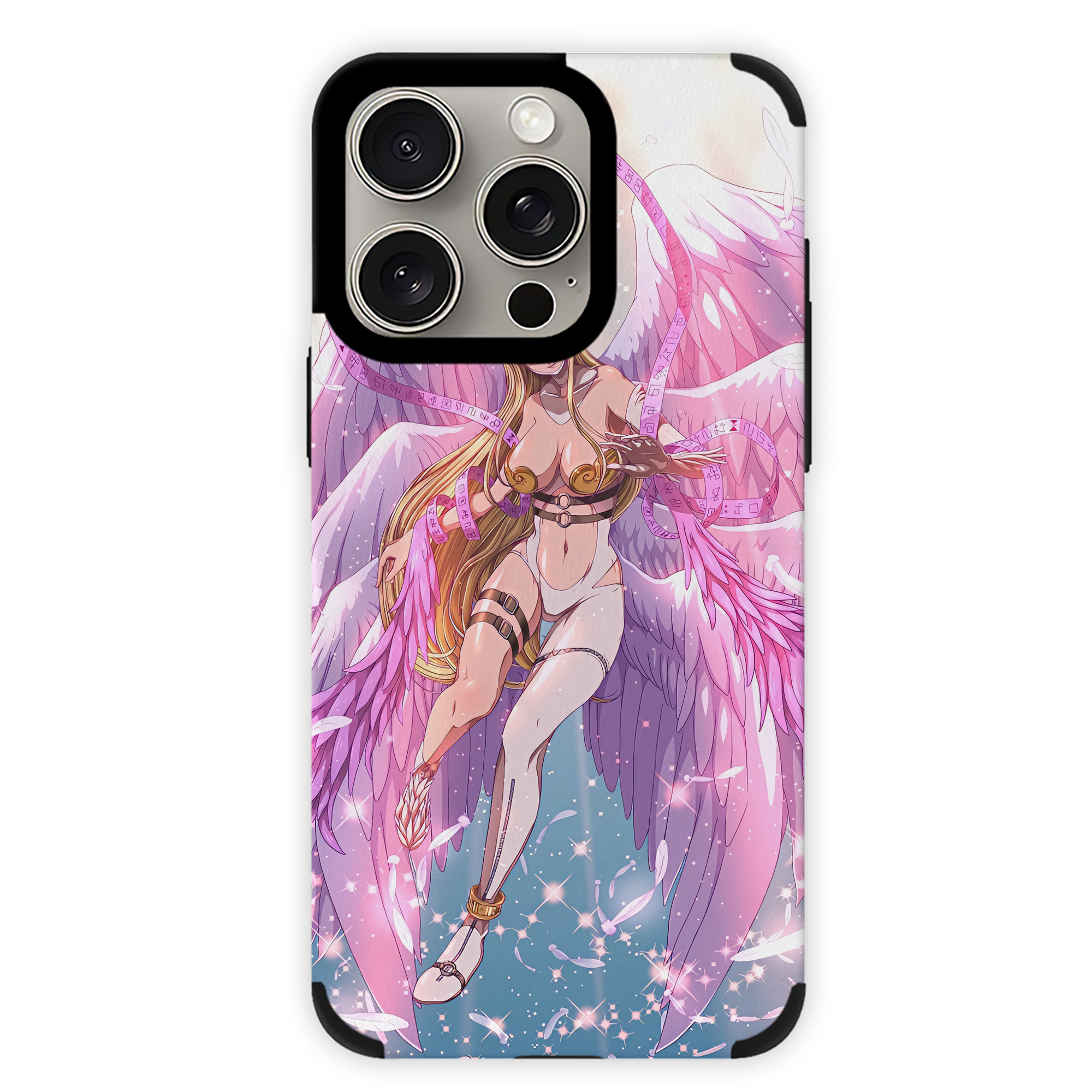 （画像用） Digimon デジタルモンスター/デジモン 【iPhone15ProMax対応】 PUレザー スマホケース 耐衝撃＆黄変防止