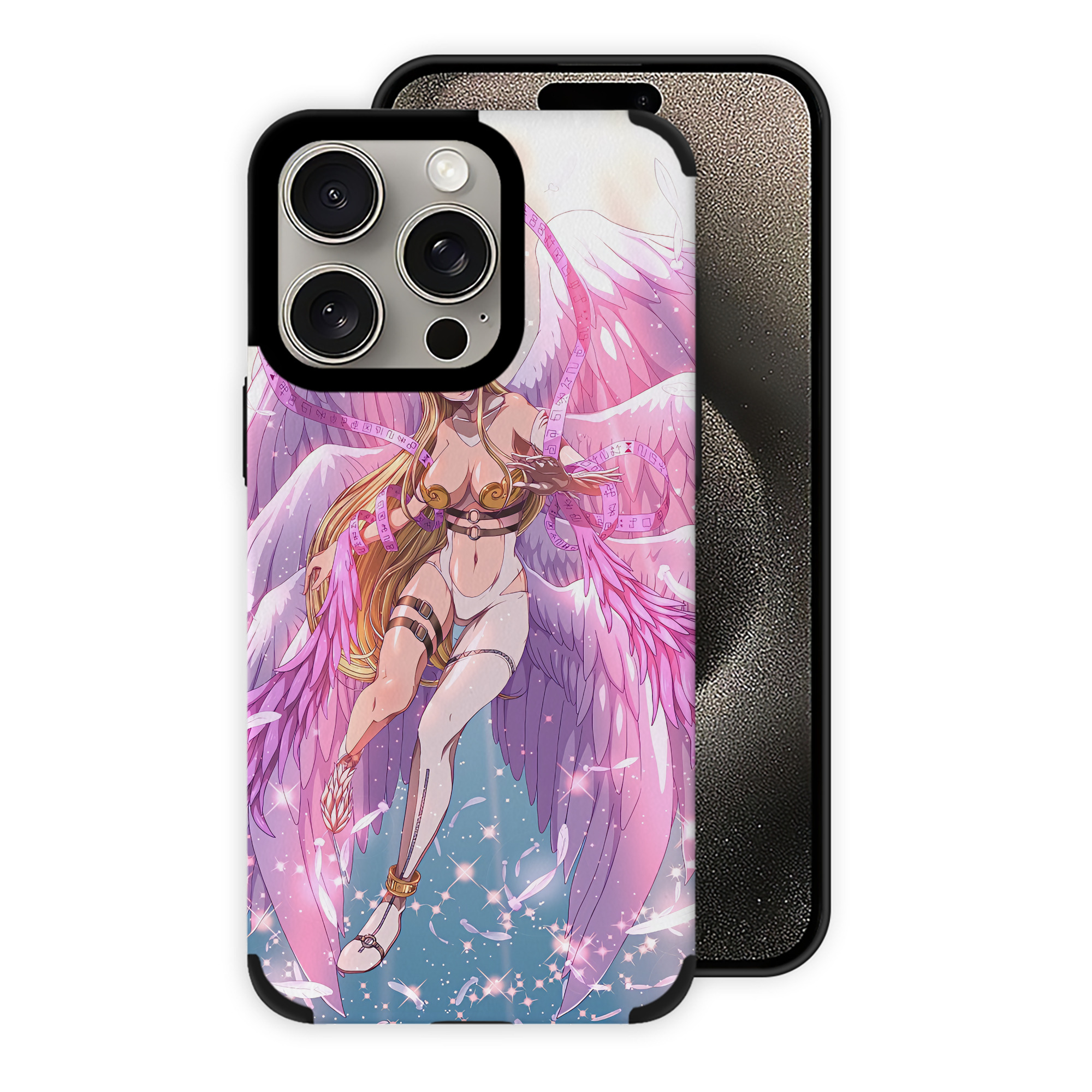 （画像用） Digimon デジタルモンスター/デジモン 【iPhone15ProMax対応】 PUレザー スマホケース 耐衝撃＆黄変防止