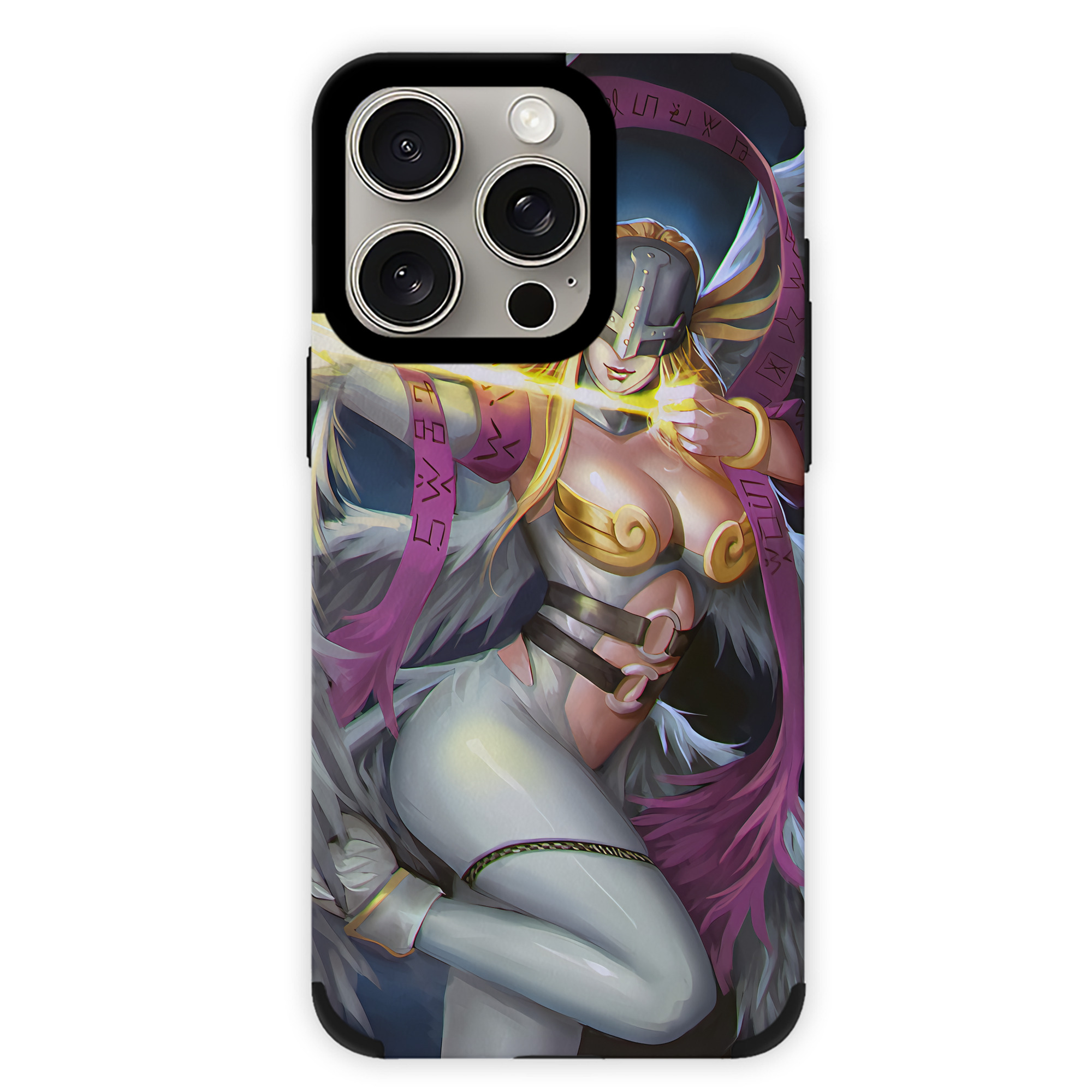 （画像用） Digimon デジタルモンスター/デジモン 【iPhone15ProMax対応】 PUレザー スマホケース 耐衝撃＆黄変防止