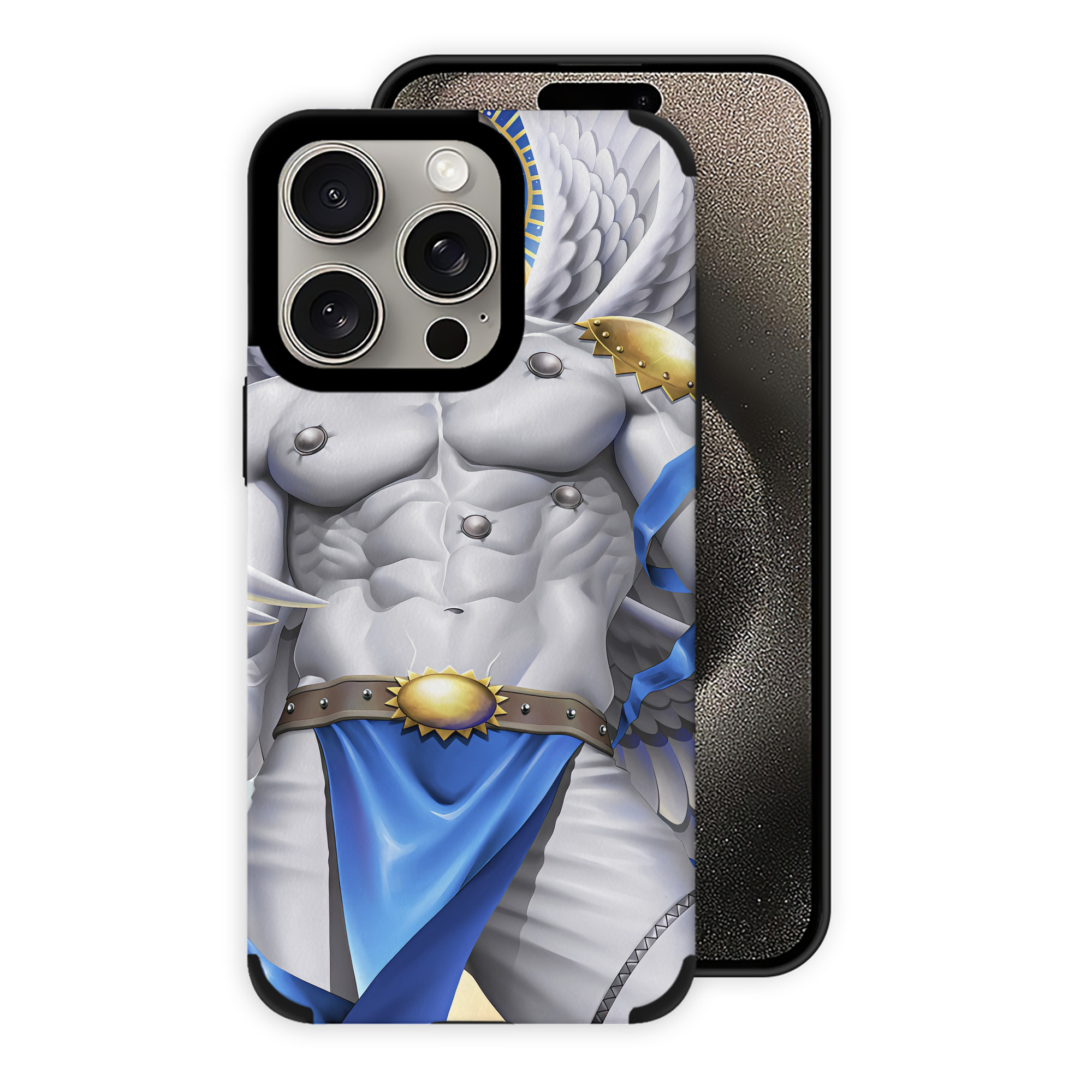 （画像用） Digimon デジタルモンスター/デジモン 【iPhone15ProMax対応】 PUレザー スマホケース 耐衝撃＆黄変防止