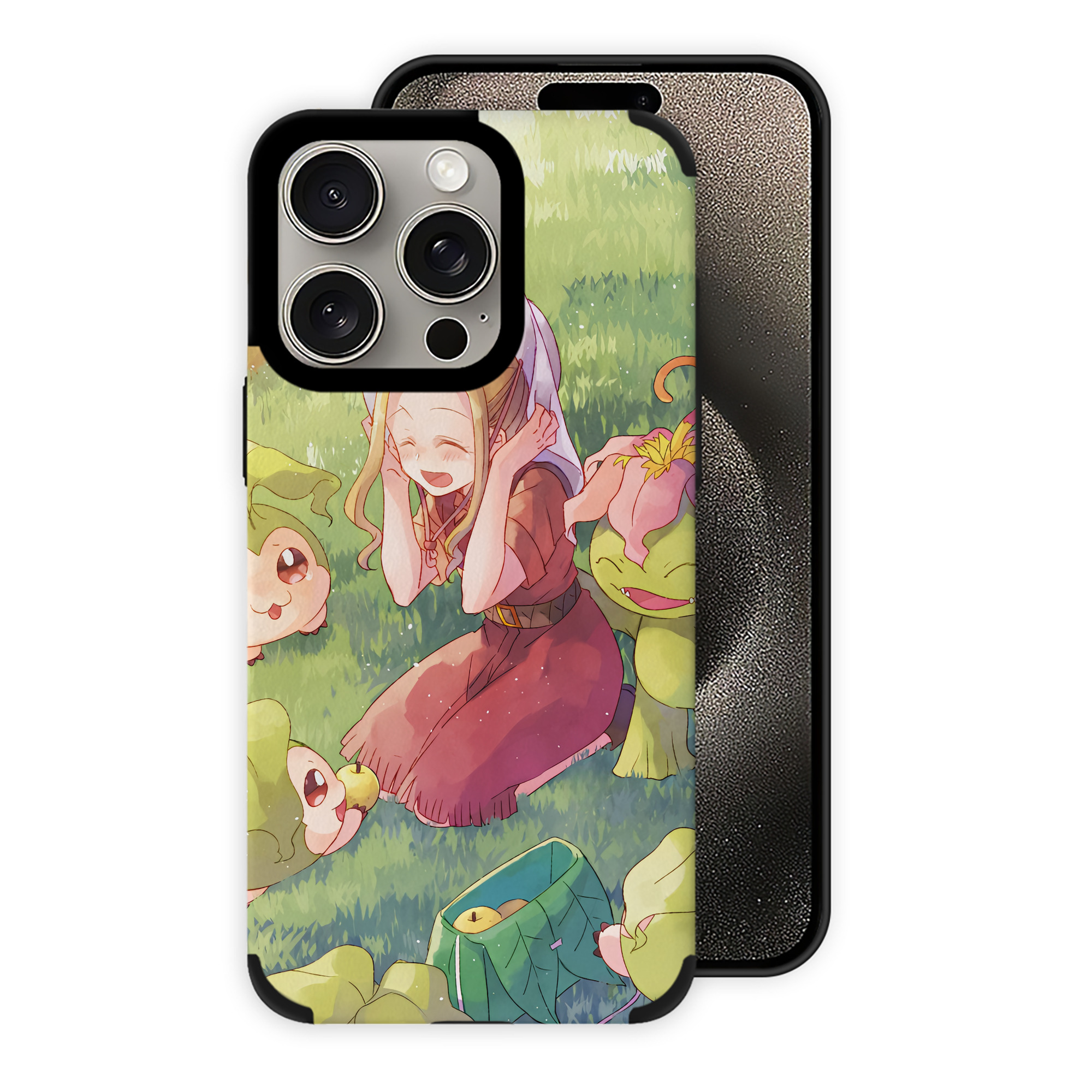 （画像用） Digimon デジタルモンスター/デジモン 【iPhone15ProMax対応】 PUレザー スマホケース 耐衝撃＆黄変防止