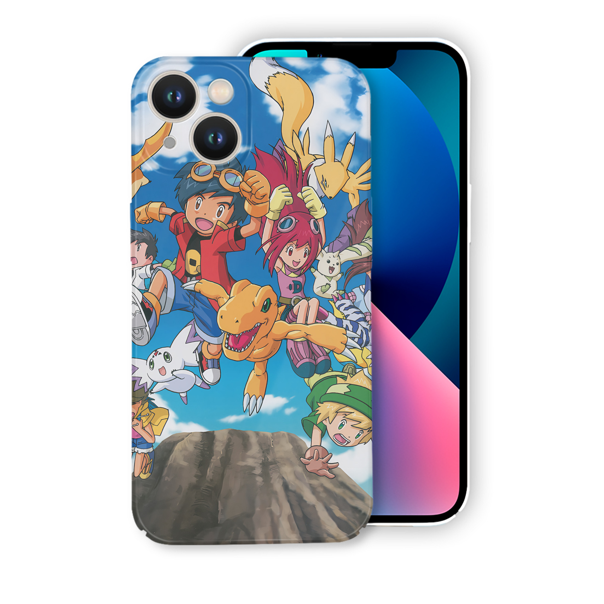 （画像用） Digimon デジタルモンスター/デジモン 【iPhone 14シリーズ対応】ハードケース