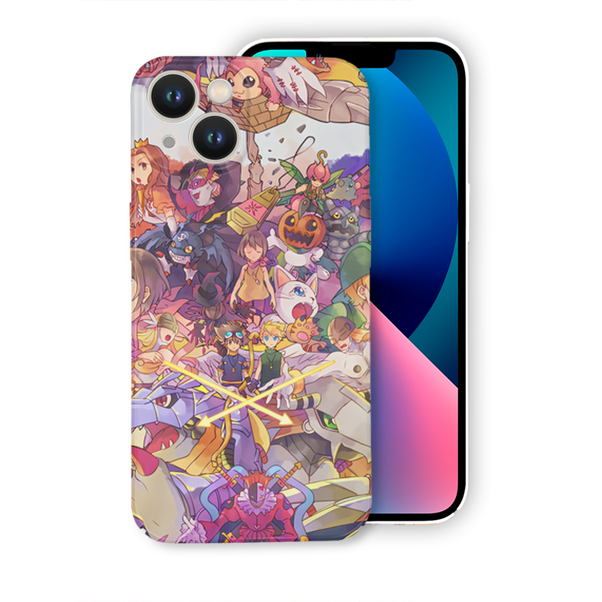 （画像用） Digimon デジタルモンスター/デジモン 【iPhone 14シリーズ対応】ハードケース
