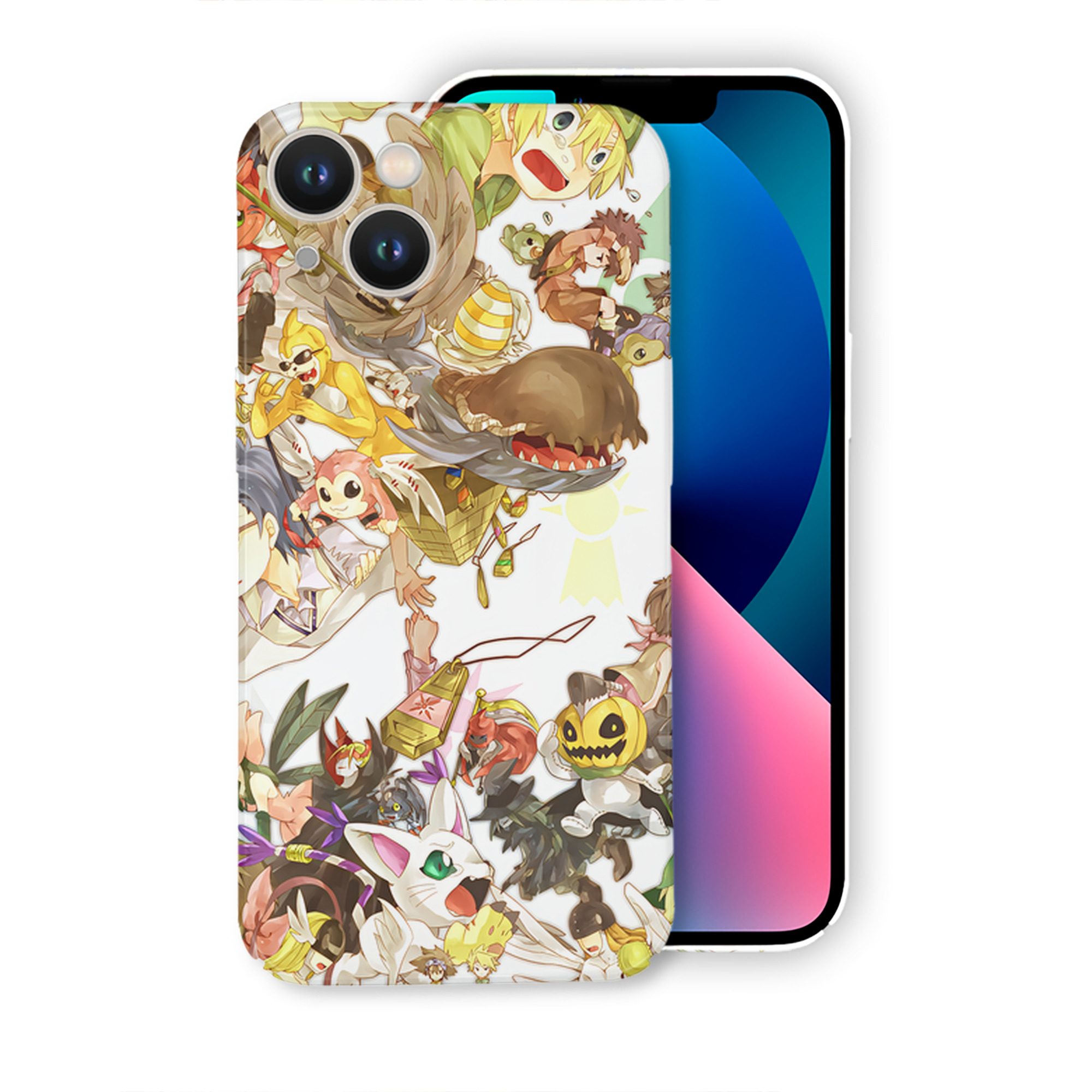 （画像用） Digimon デジタルモンスター/デジモン 【iPhone 14シリーズ対応】ハードケース