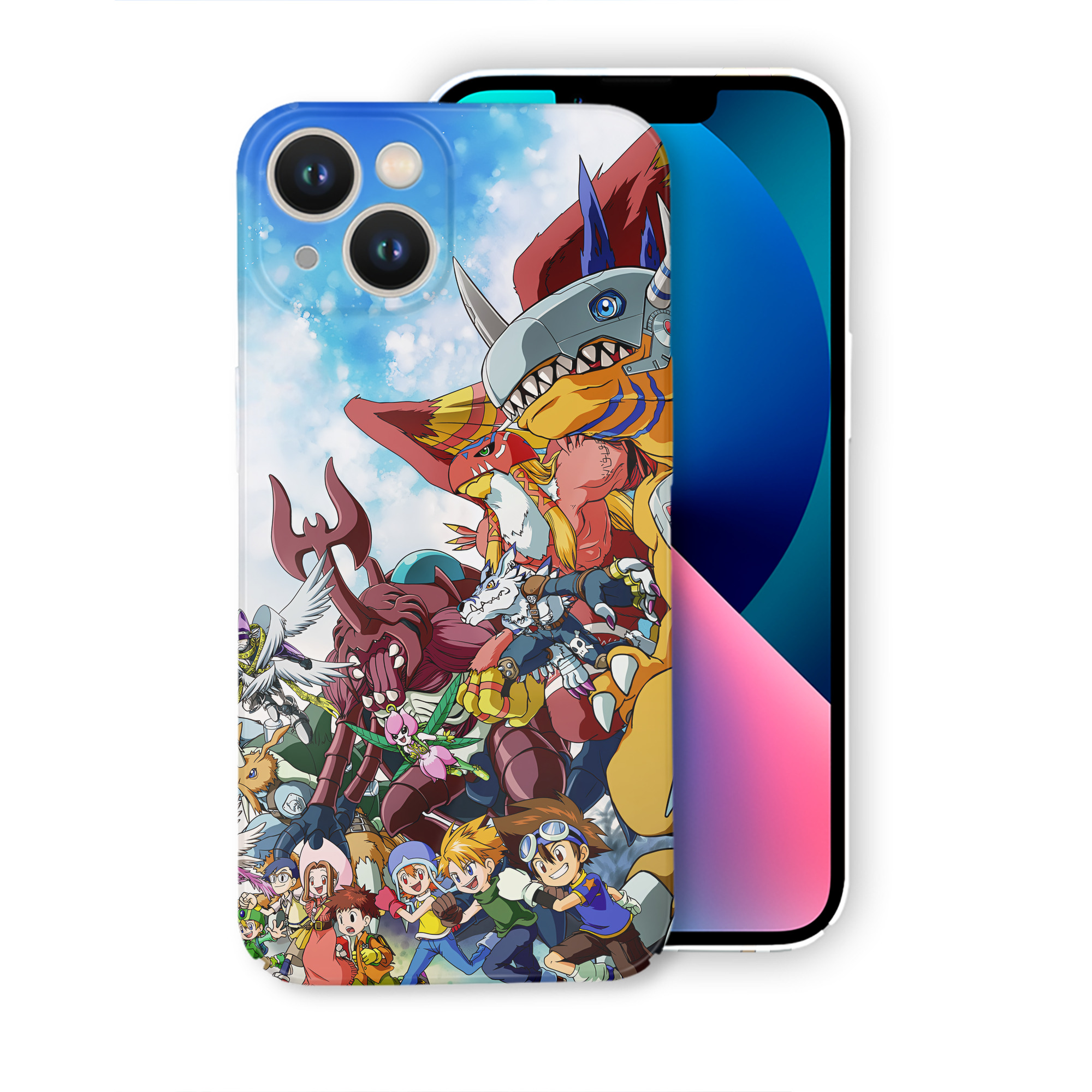 （画像用） Digimon デジタルモンスター/デジモン 【iPhone 14シリーズ対応】ハードケース