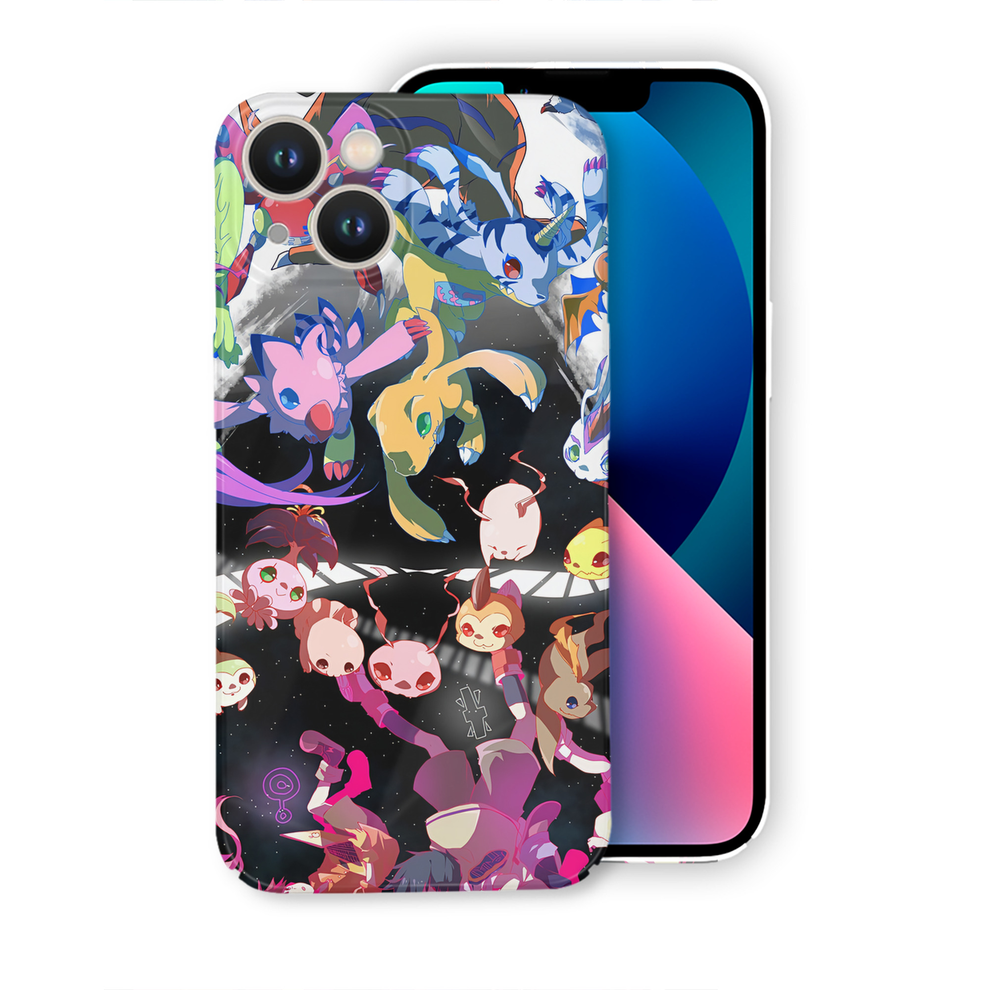 （画像用） Digimon デジタルモンスター/デジモン 【iPhone 14シリーズ対応】ハードケース