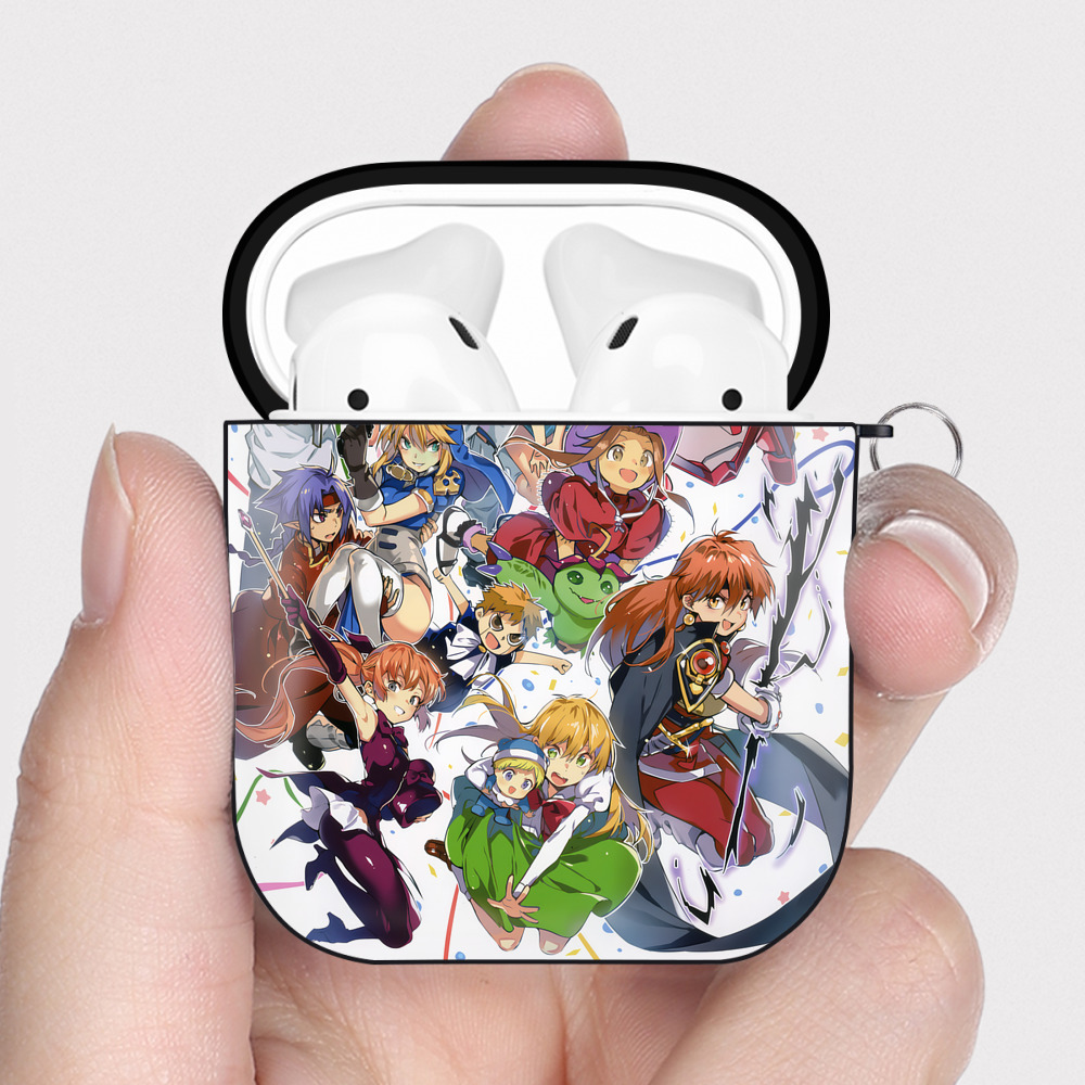 （画像用） Digimon デジタルモンスター/デジモン AirPods 第2世代保護ケース ハードシェル ブラック 耐衝撃・防指紋・カラビナ付き