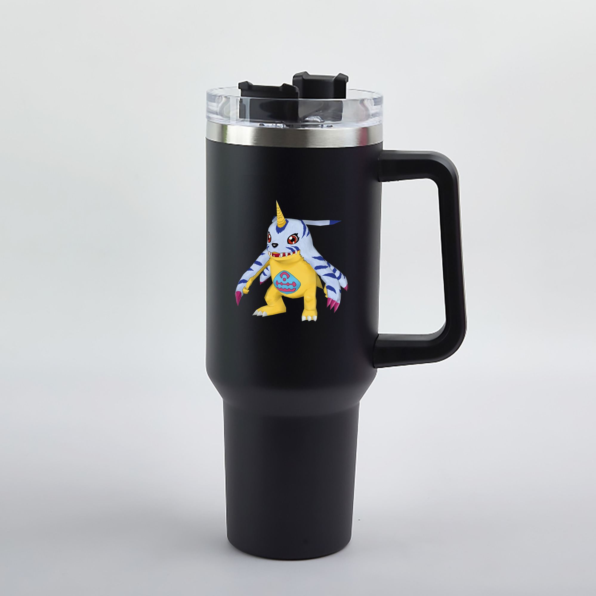 （画像用） Digimon デジタルモンスター/デジモン 1200mL車用タンブラー（カラープリント）
