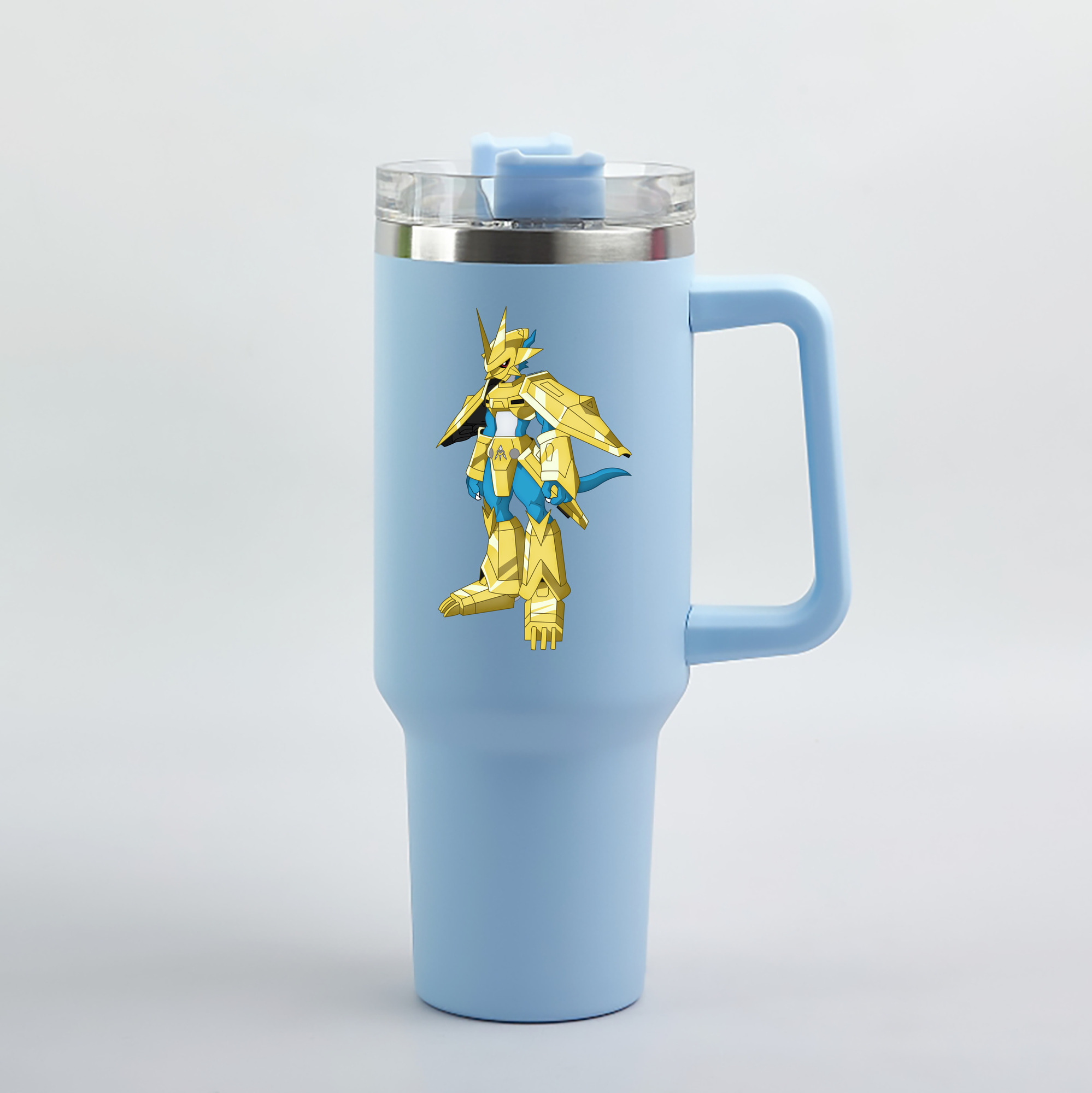 （画像用） Digimon デジタルモンスター/デジモン 1200mL車用タンブラー（カラープリント）