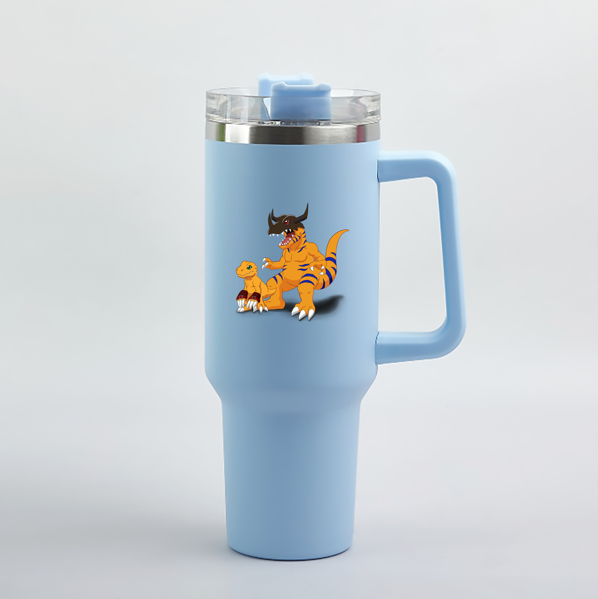 （画像用） Digimon デジタルモンスター/デジモン 1200mL車用タンブラー（カラープリント）