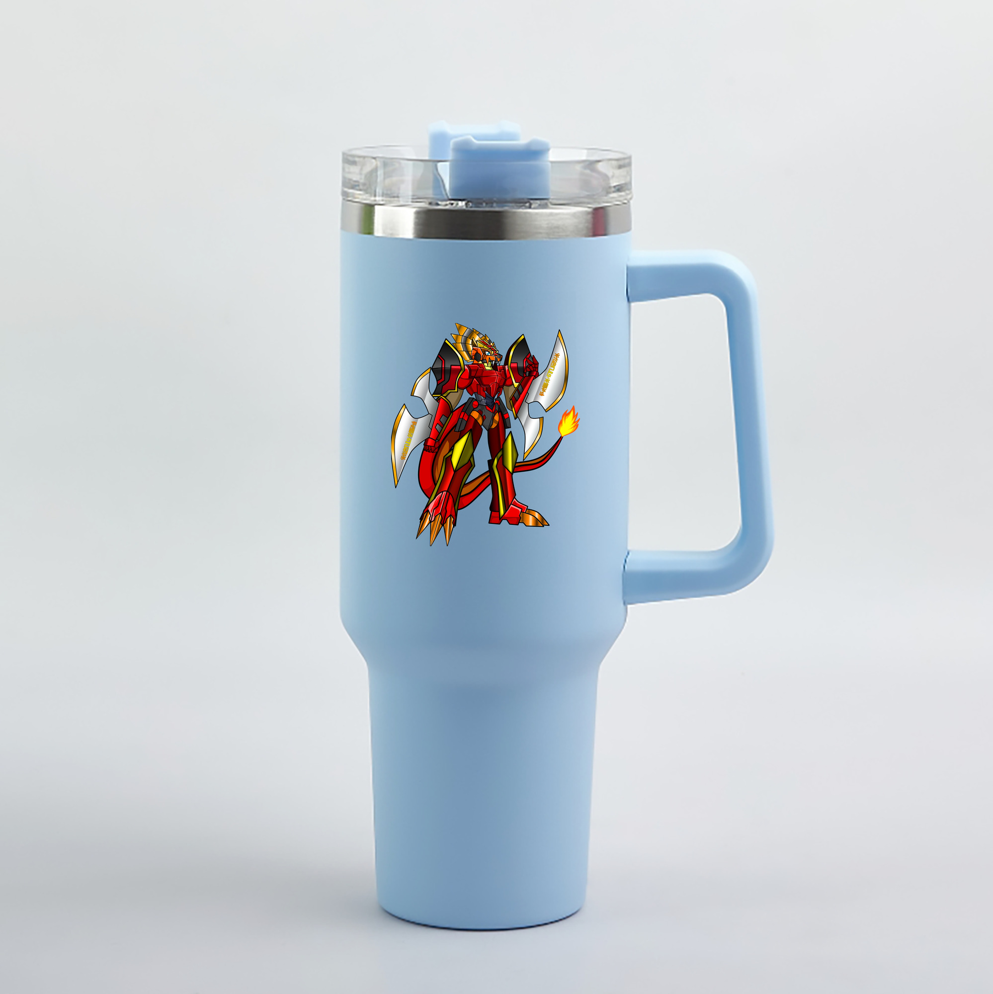 （画像用） Digimon デジタルモンスター/デジモン 1200mL車用タンブラー（カラープリント）