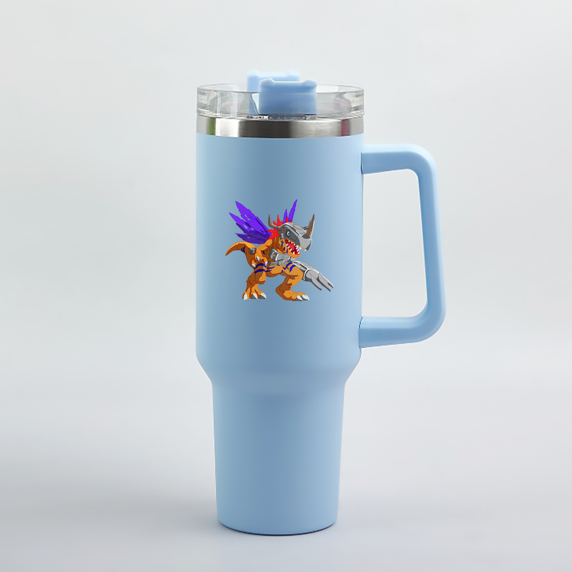 （画像用） Digimon デジタルモンスター/デジモン 1200mL車用タンブラー（カラープリント）