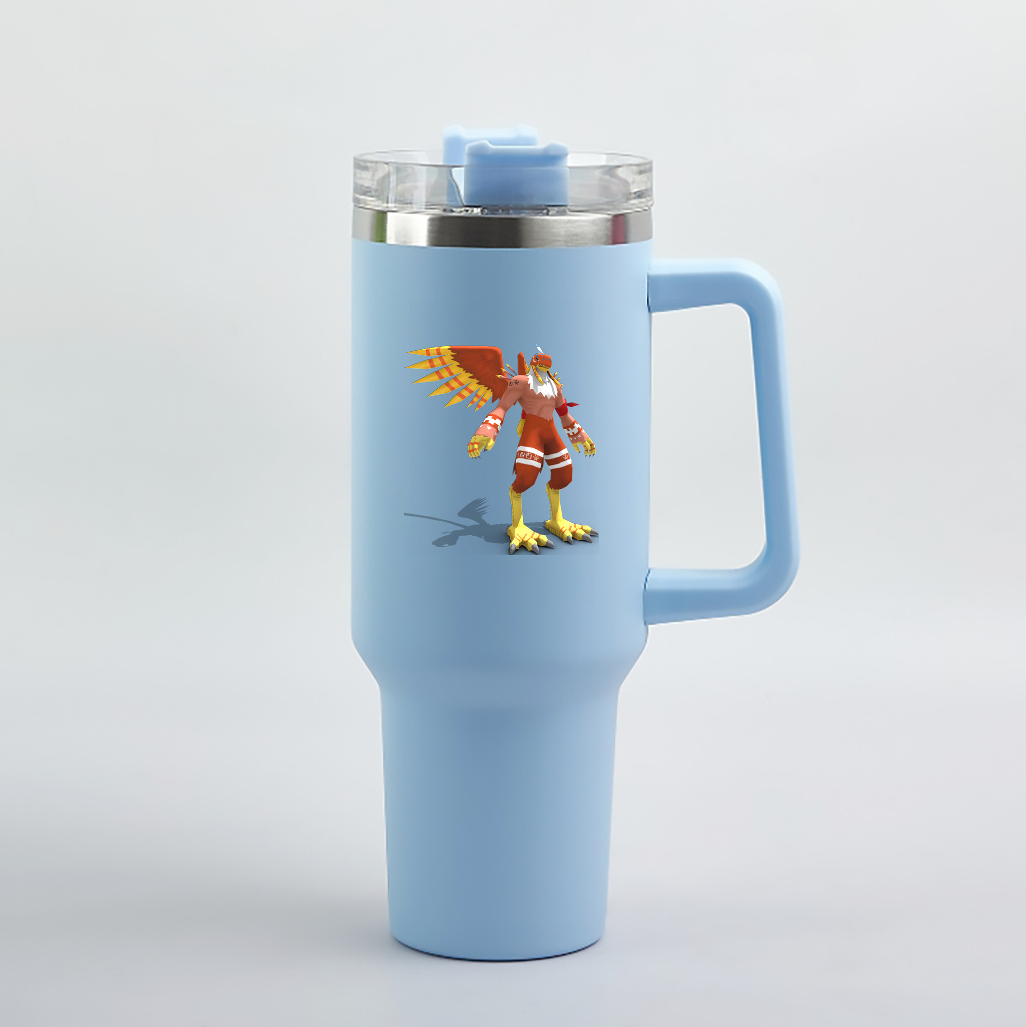 （画像用） Digimon デジタルモンスター/デジモン 1200mL車用タンブラー（カラープリント）