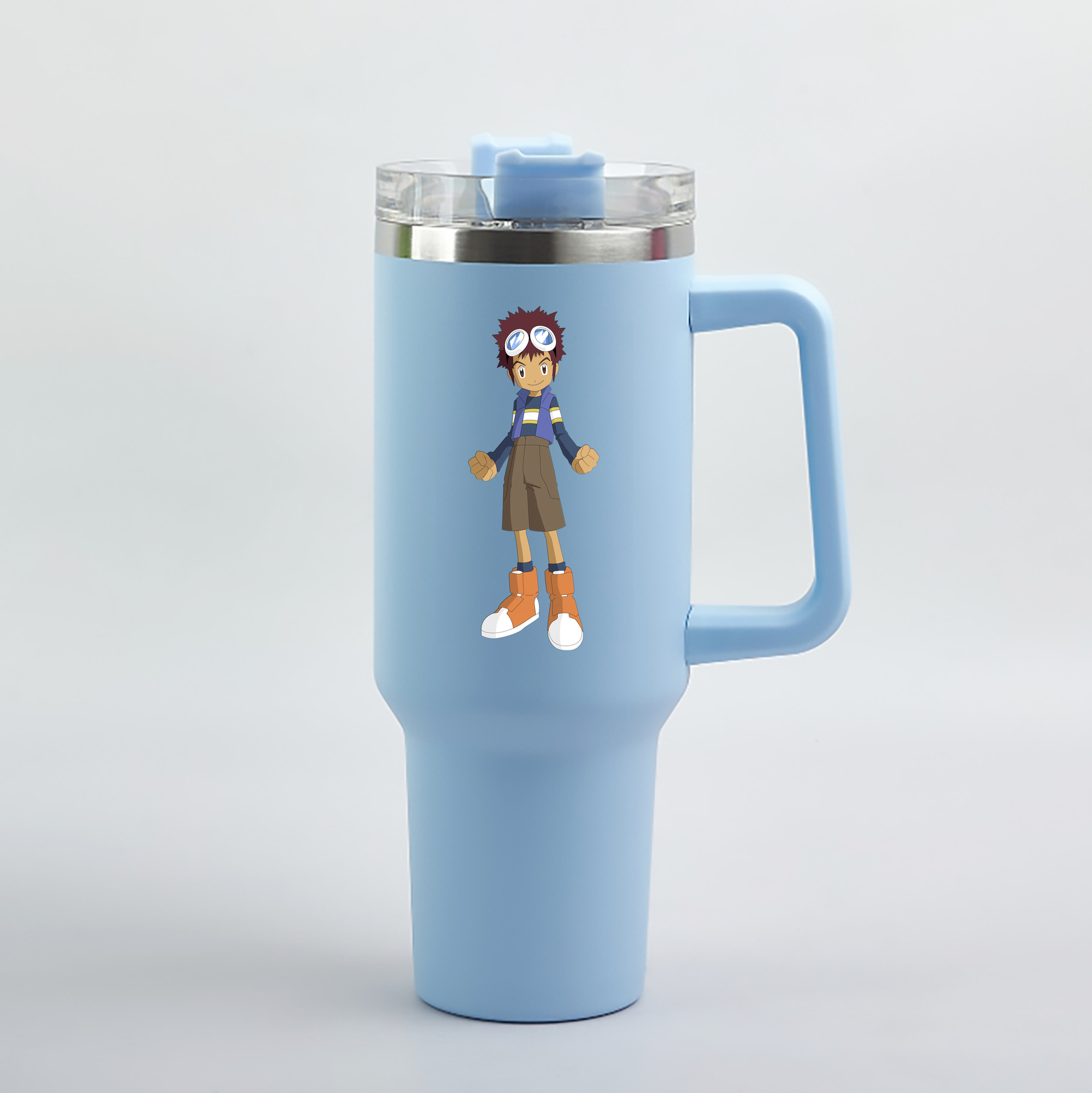 （画像用） Digimon デジタルモンスター/デジモン 1200mL車用タンブラー（カラープリント）