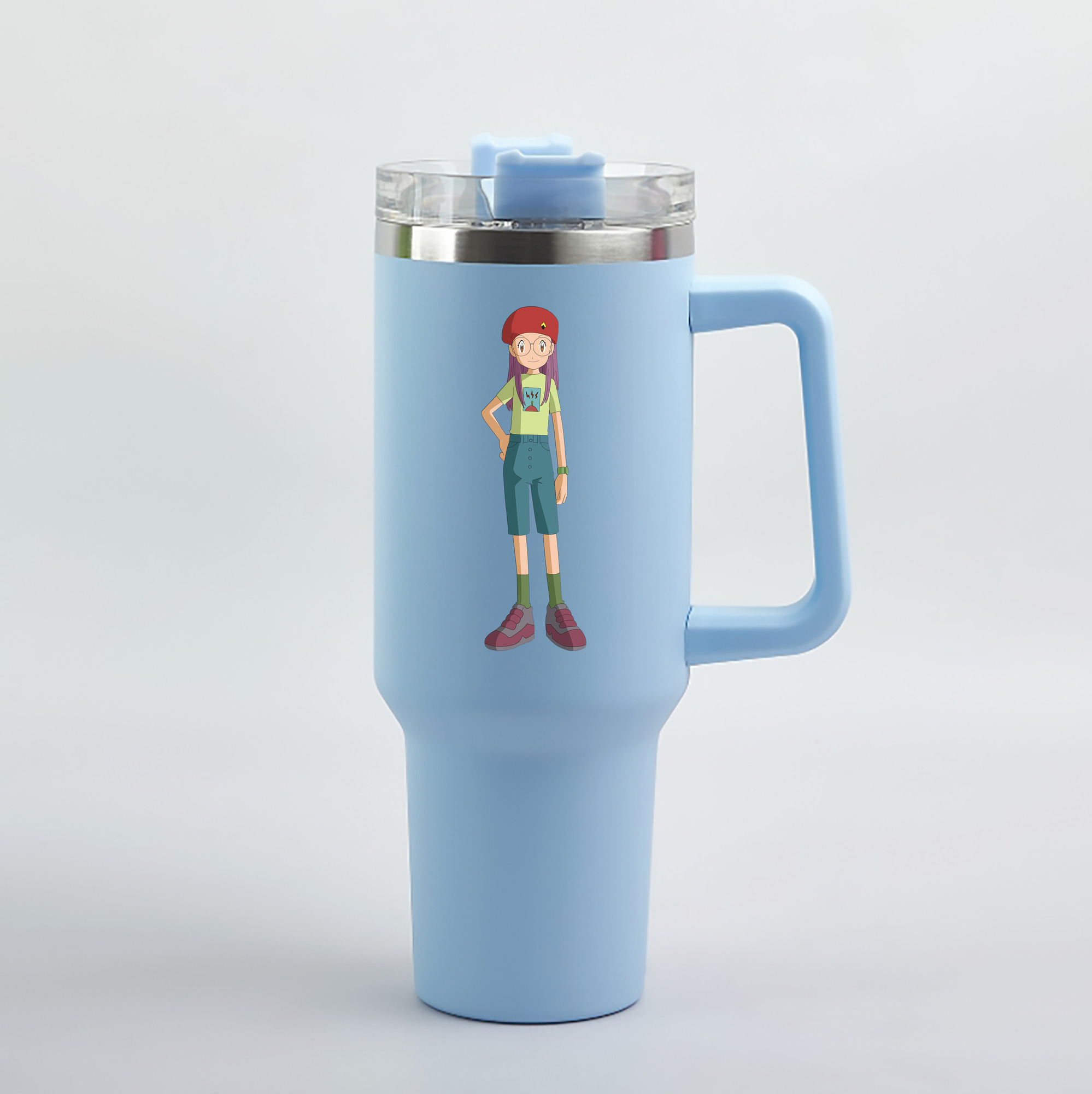 （画像用） Digimon デジタルモンスター/デジモン 1200mL車用タンブラー（カラープリント）