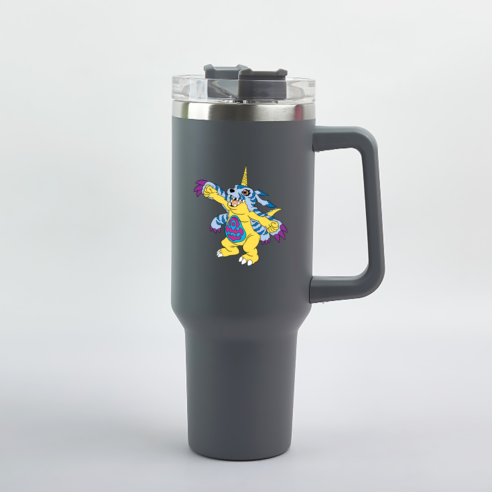 （画像用） Digimon デジタルモンスター/デジモン 1200mL車用タンブラー（カラープリント）